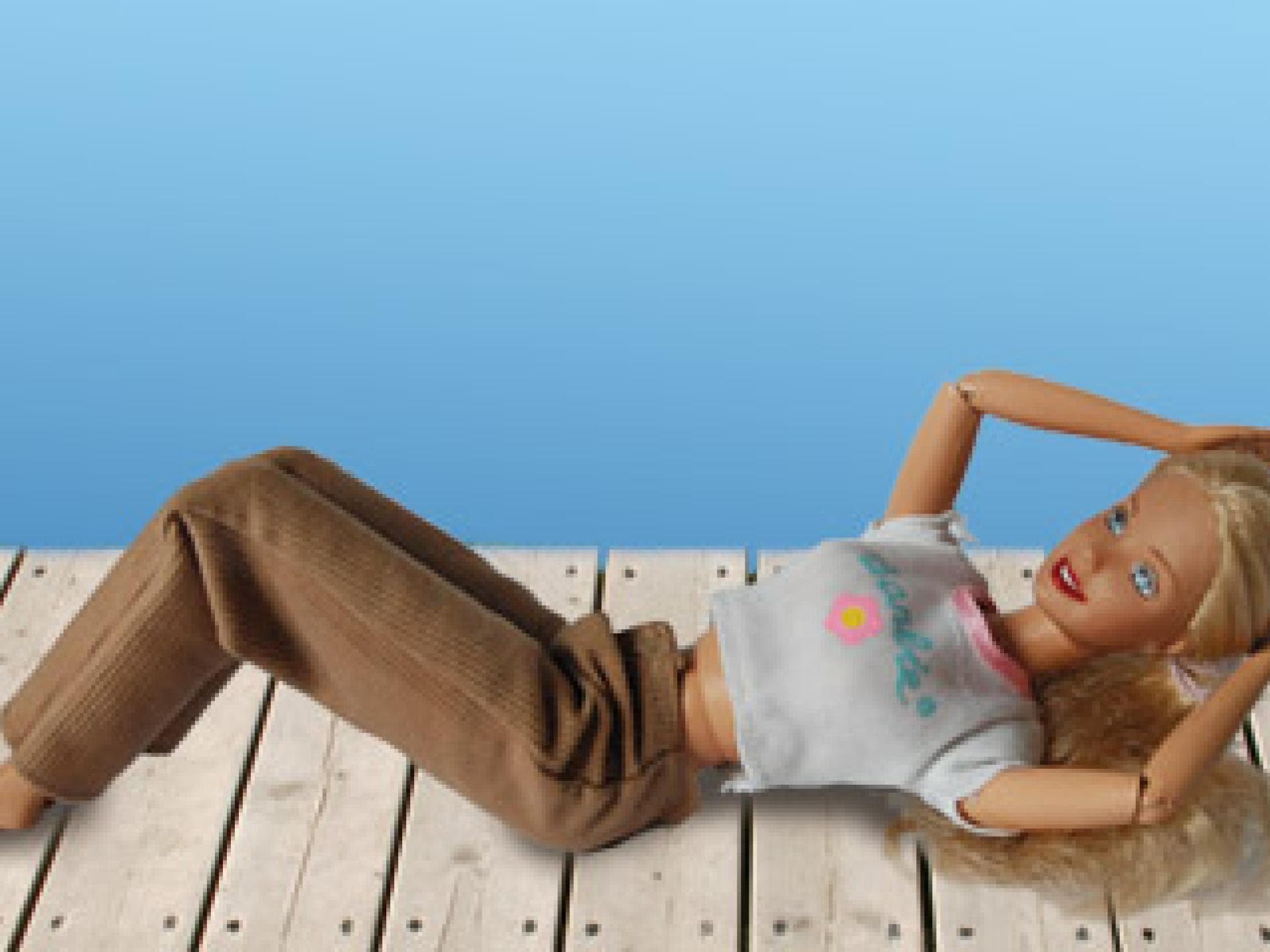 Bauchmuskelübung auf dem Boden