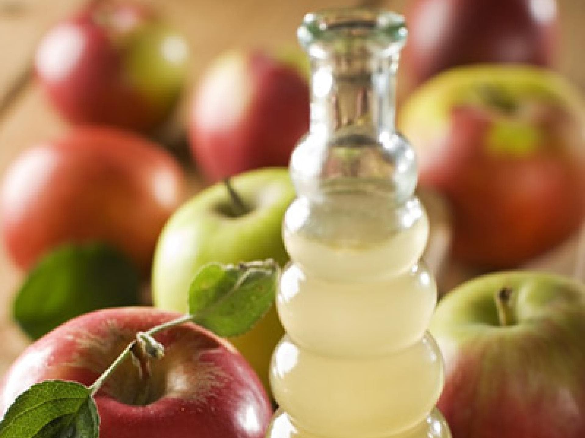 Apfelessig für schönes Haar