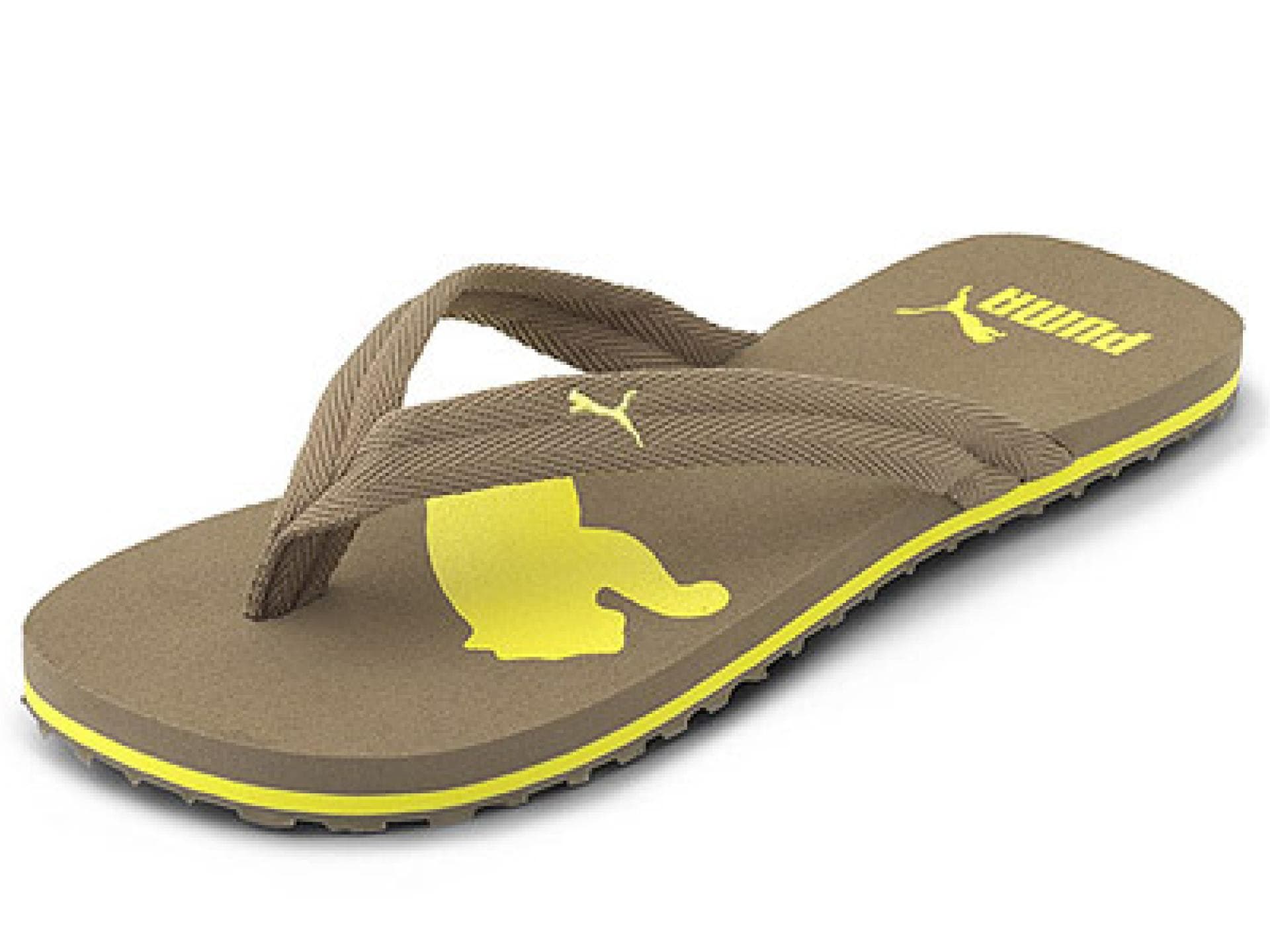 Flipflops mit Puma-Logo