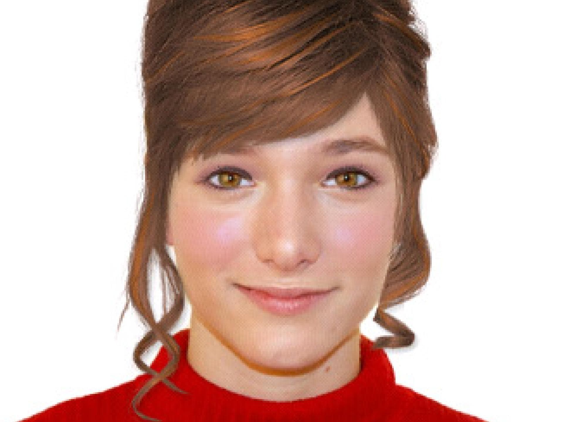 Festliche Hochsteckfrisur