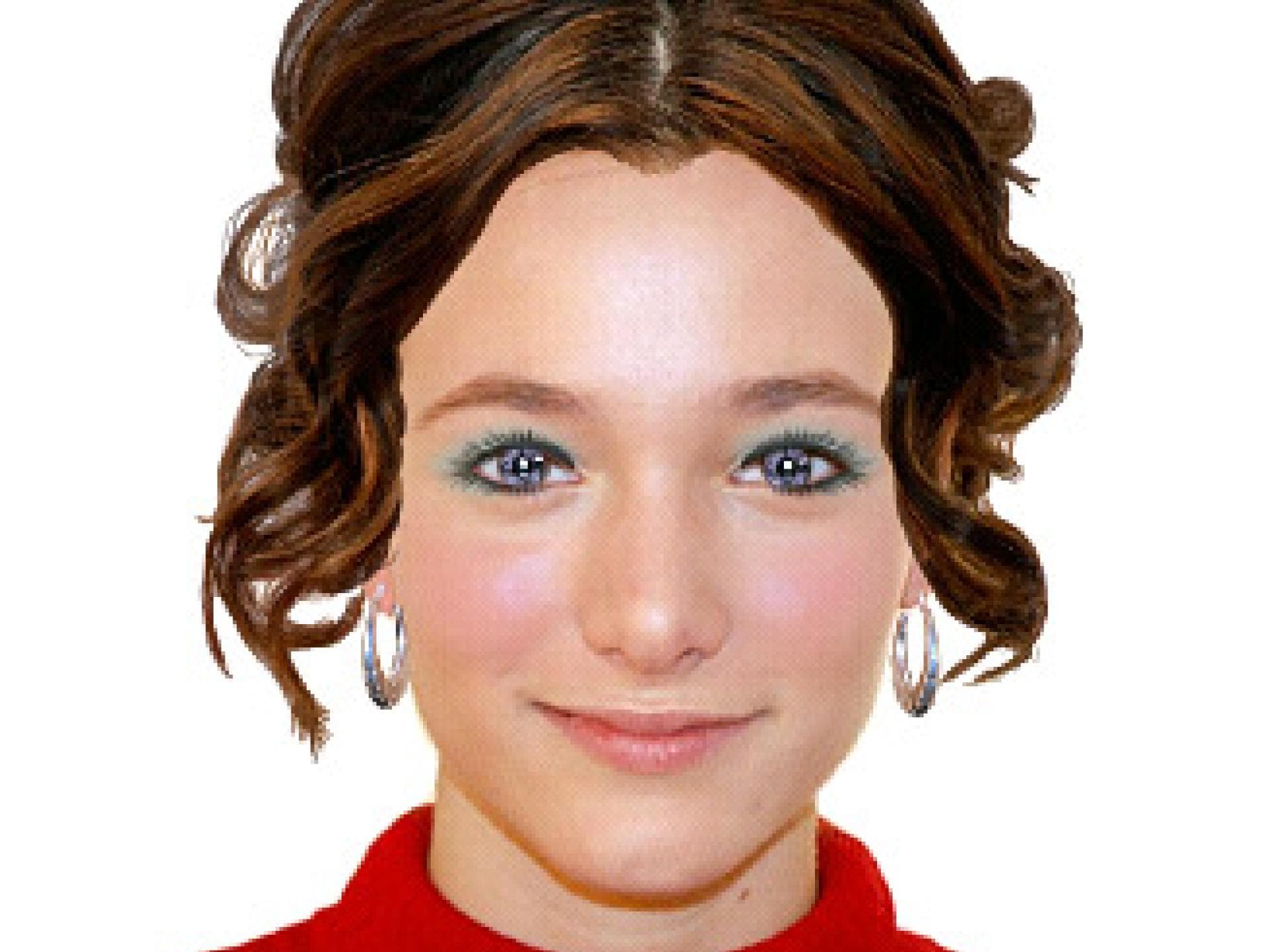 Süße Löckchen und Strähnen