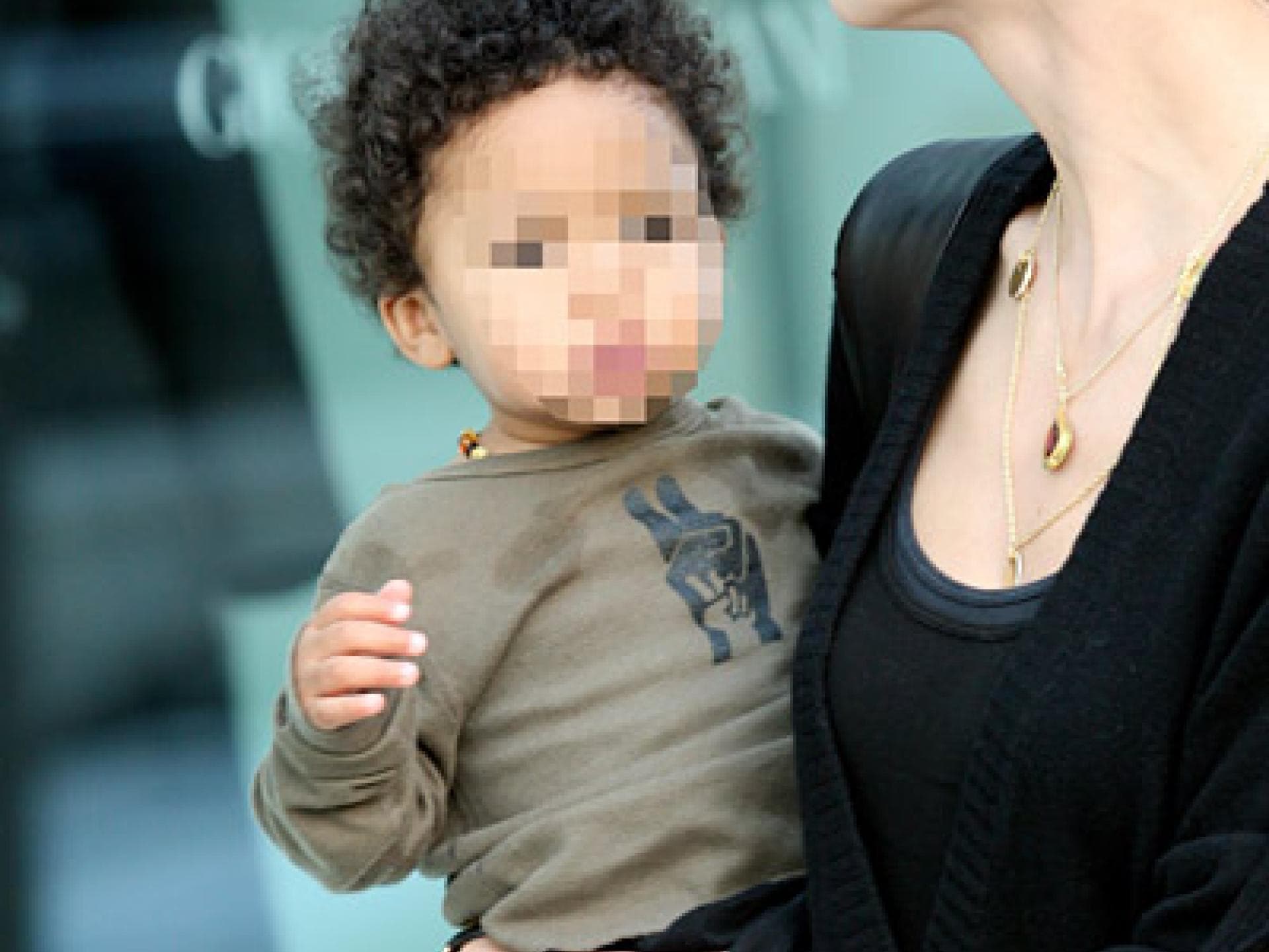 Heidi Klum mit ihrem Sohn Johan