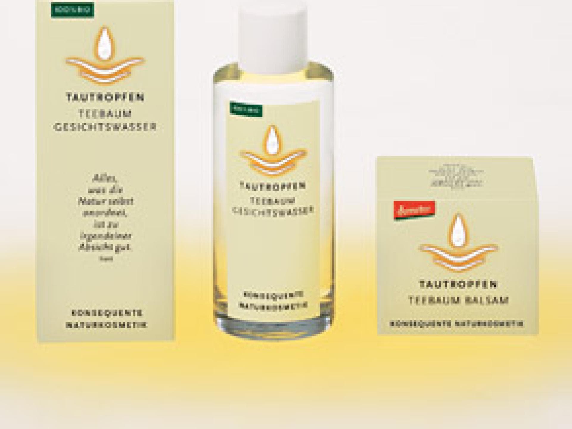 Teebaum Balsam und Gesichtswasser