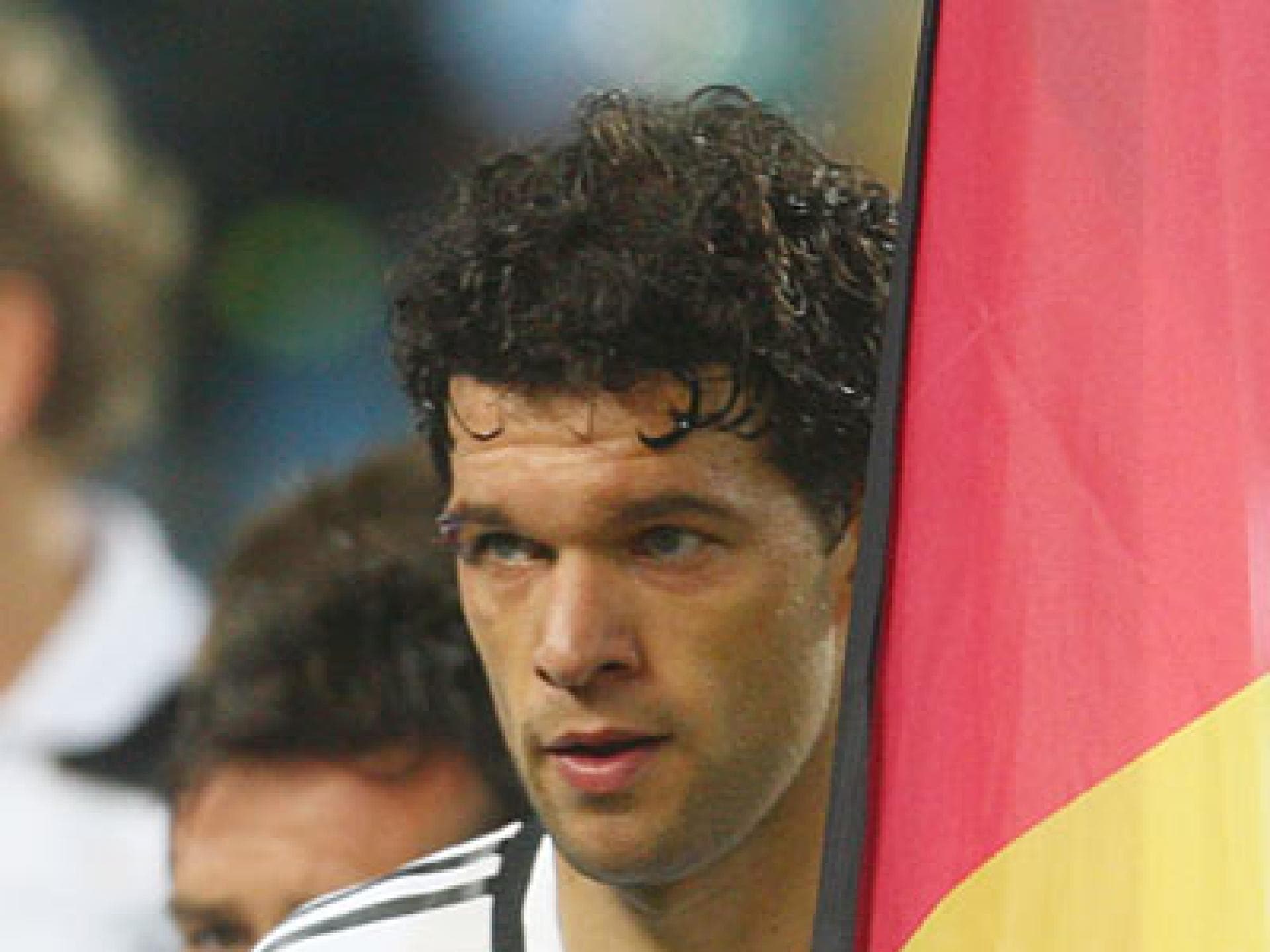 Michael Ballack nach EM-Finale Michael Ballack nach EM-Finale