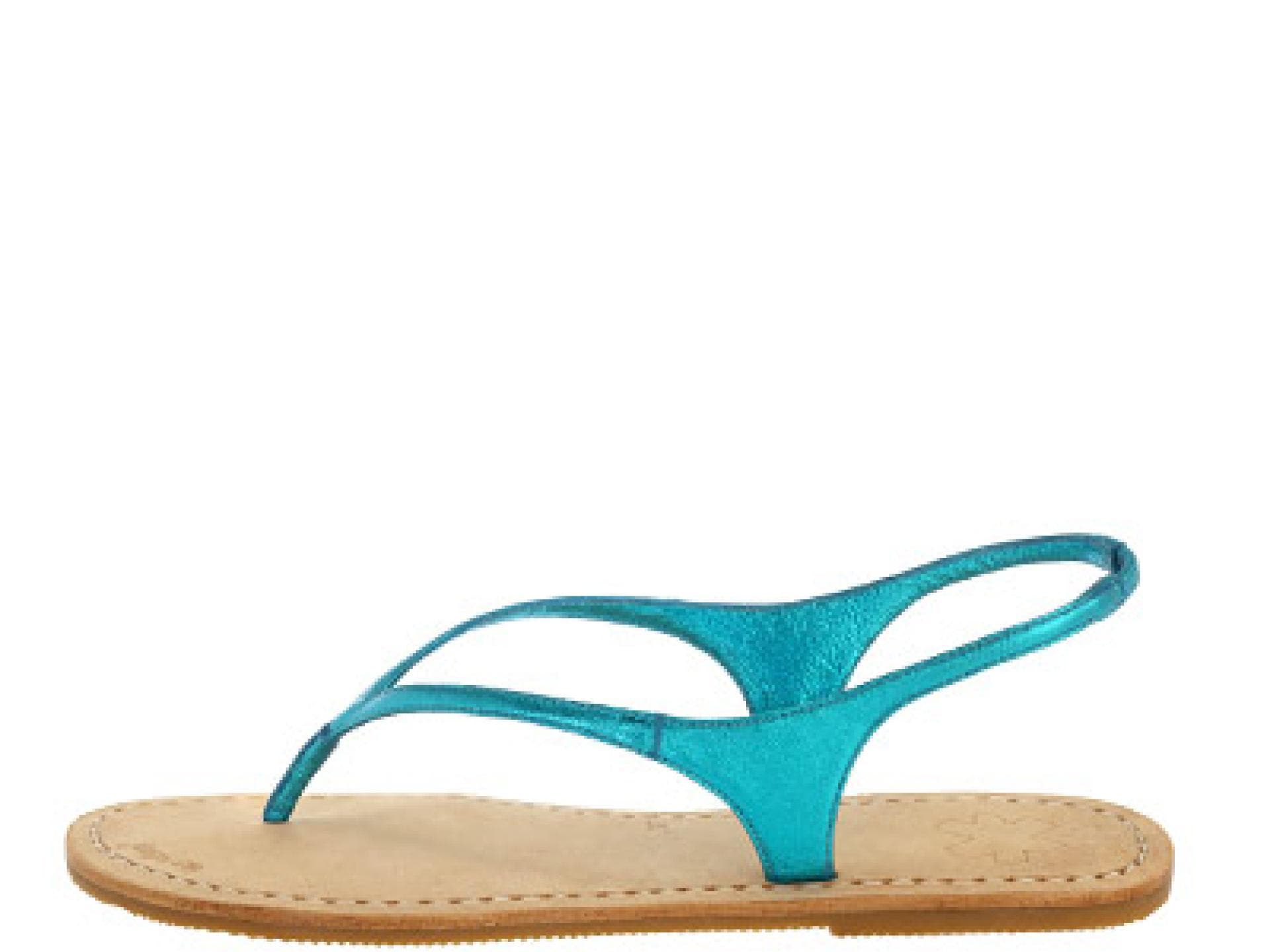 Sandalen in Türkisblau