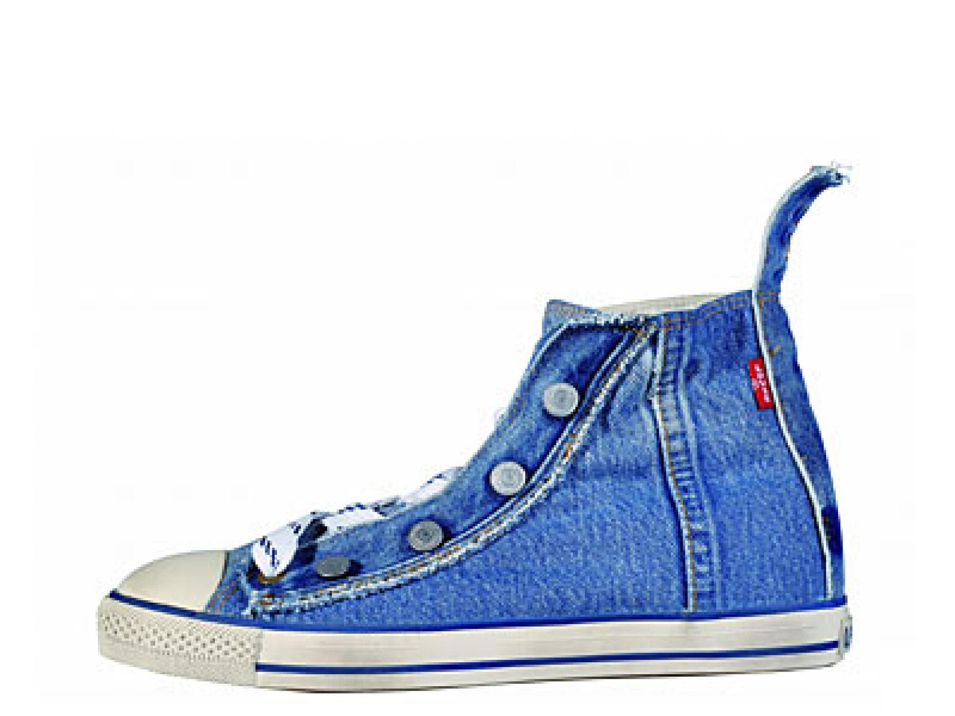 Levi's Chucks in Jeans