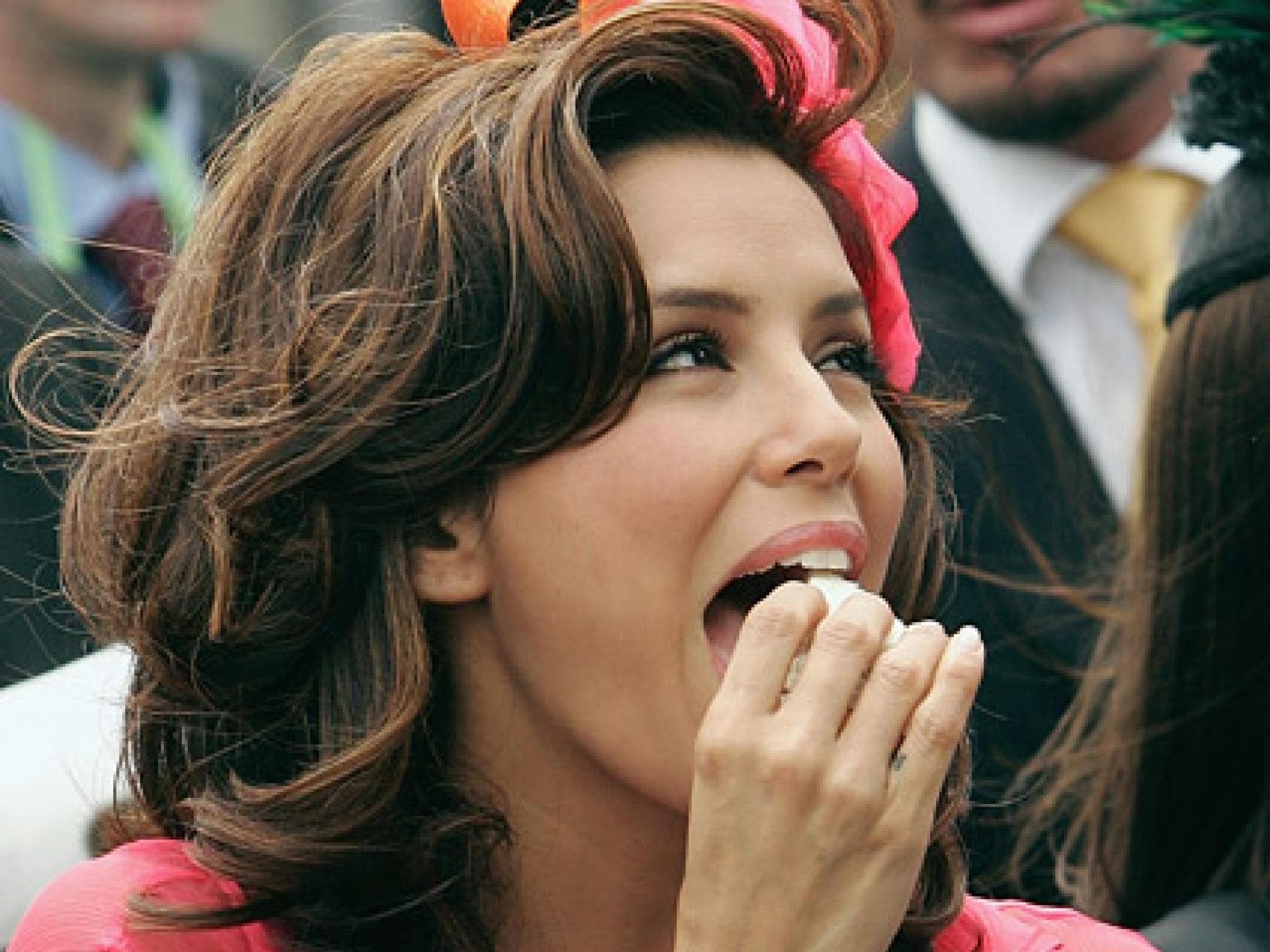 Eva Longoria beim Essen