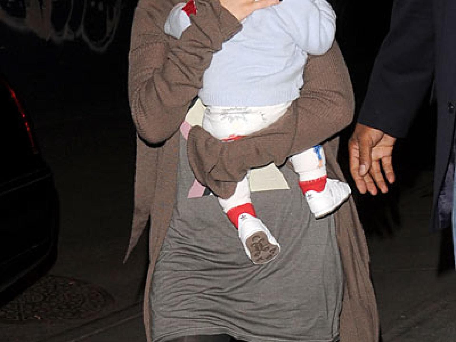 Christina Aguilera mit Baby