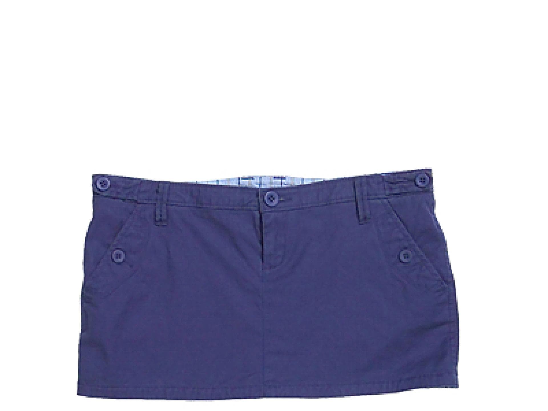 Blauer Minirock von Benetton