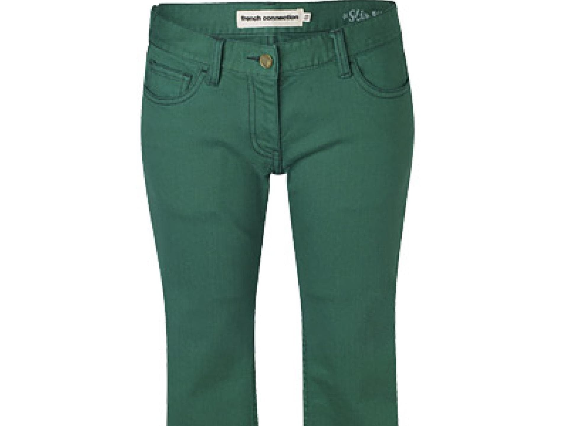 Grüne Jeans von French Connection