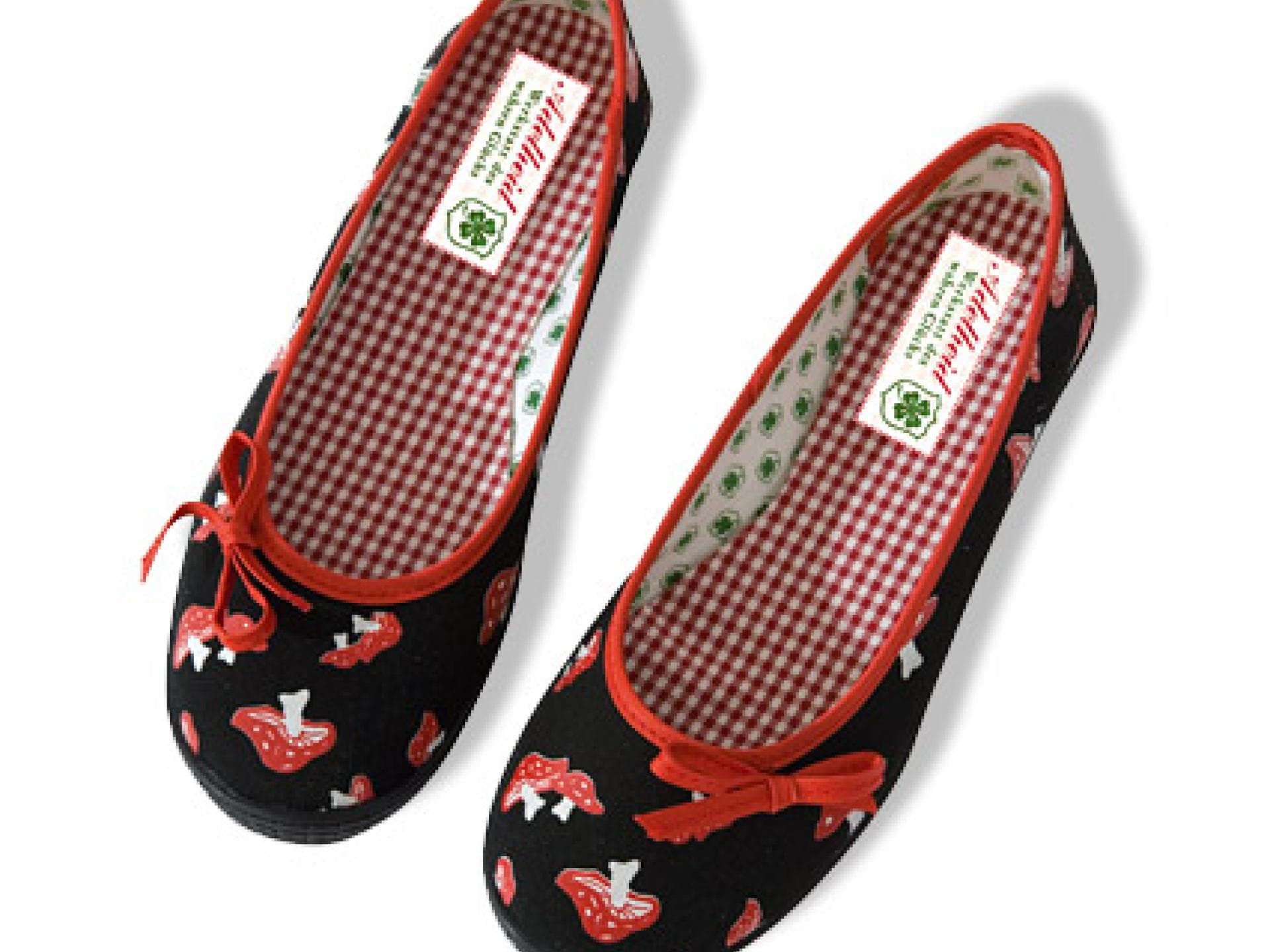 Ballerinas mit Fliegenpilzen