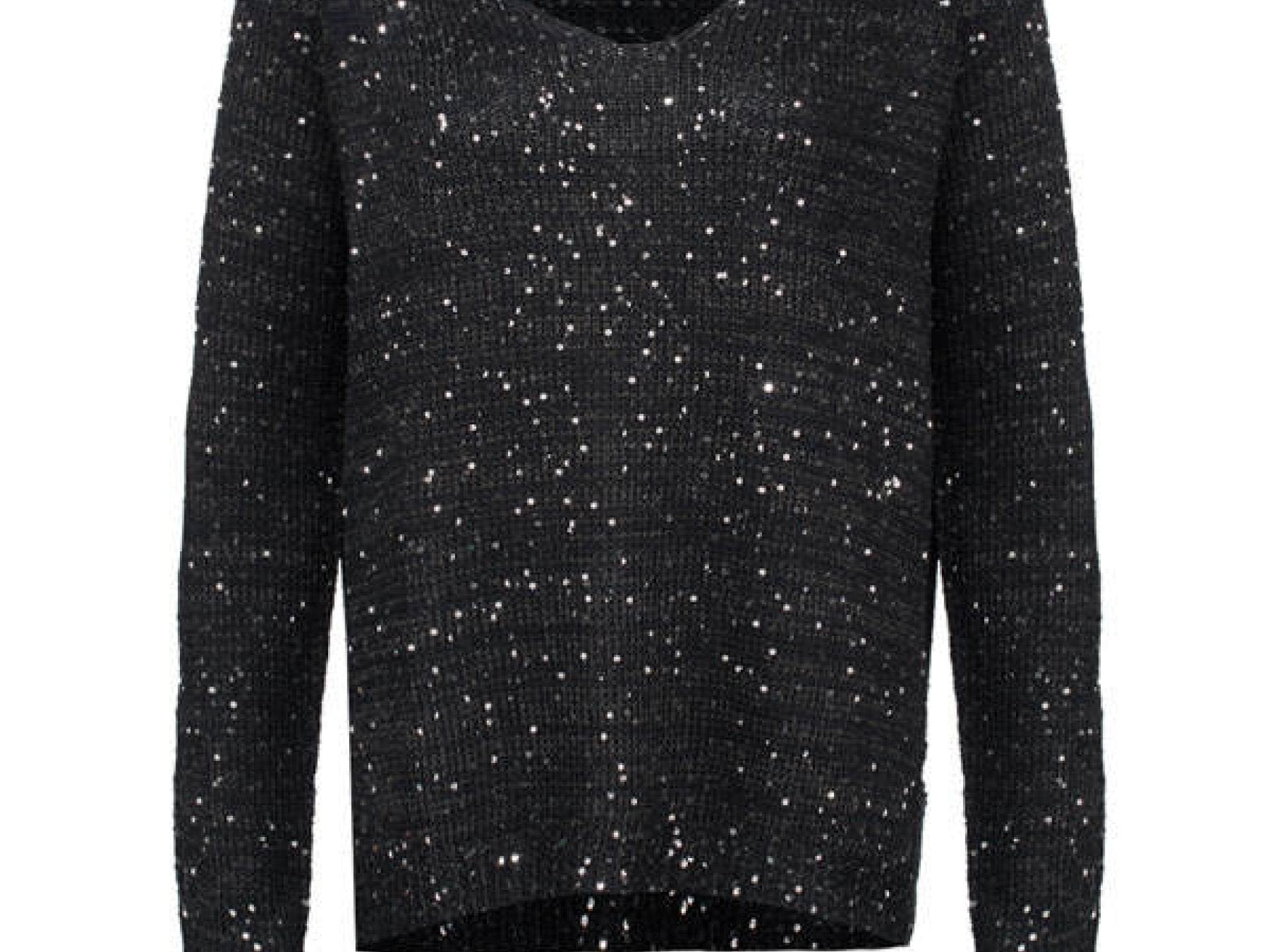 Pullover mit Pailletten von New Yorker