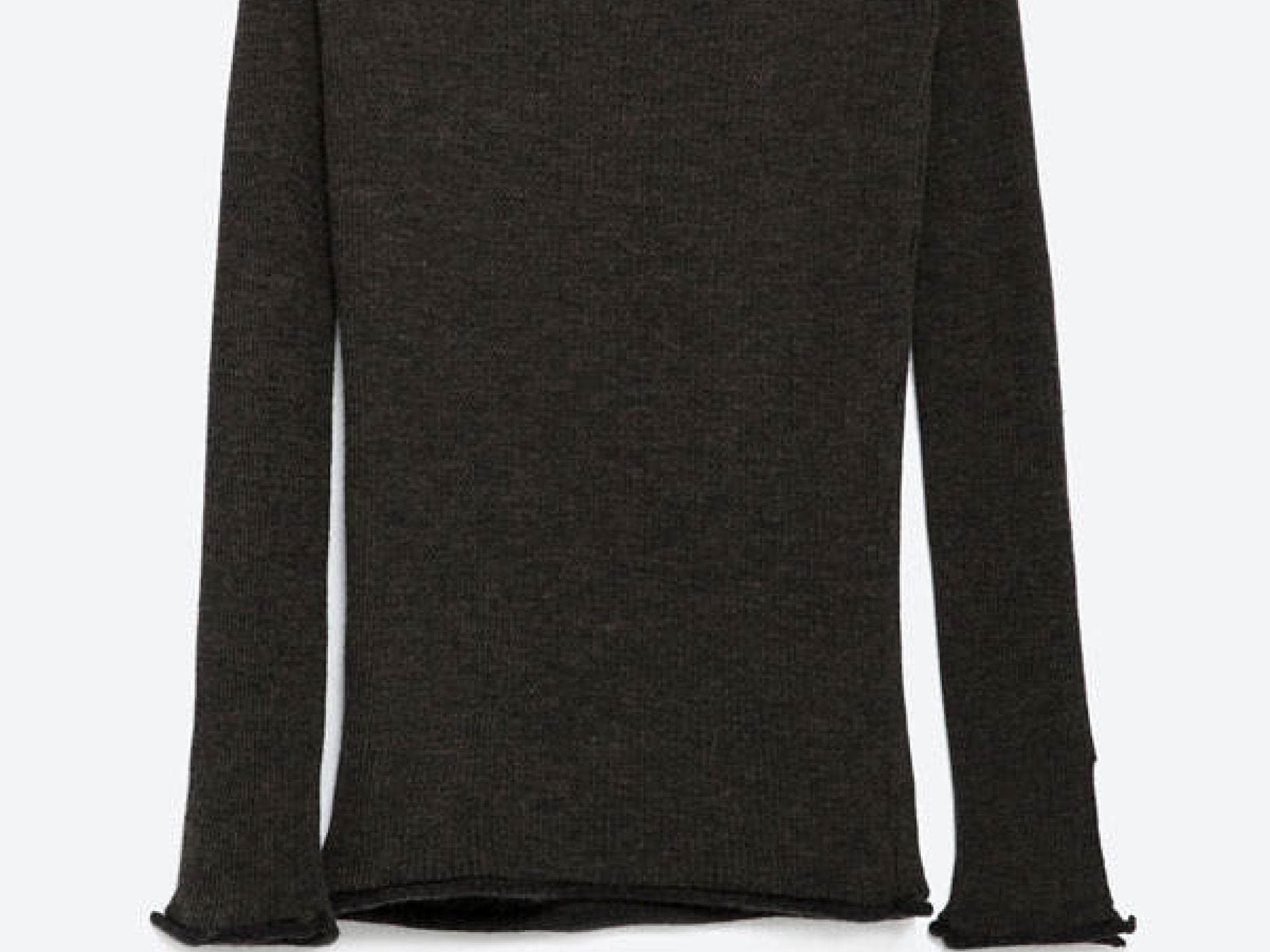 Schulterfreier Pullover von Zara