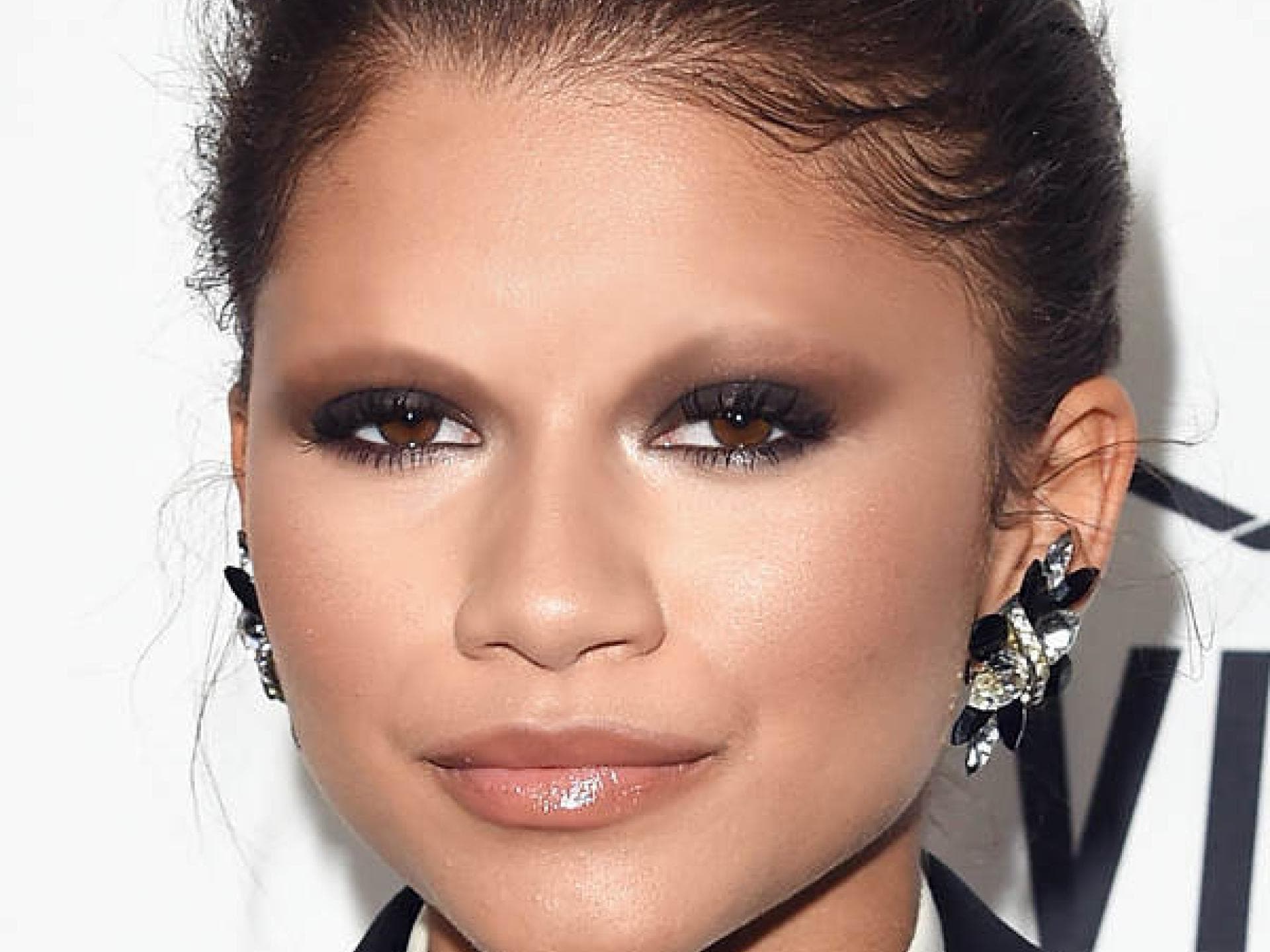 Zendaya Coleman ohne Augenbrauen