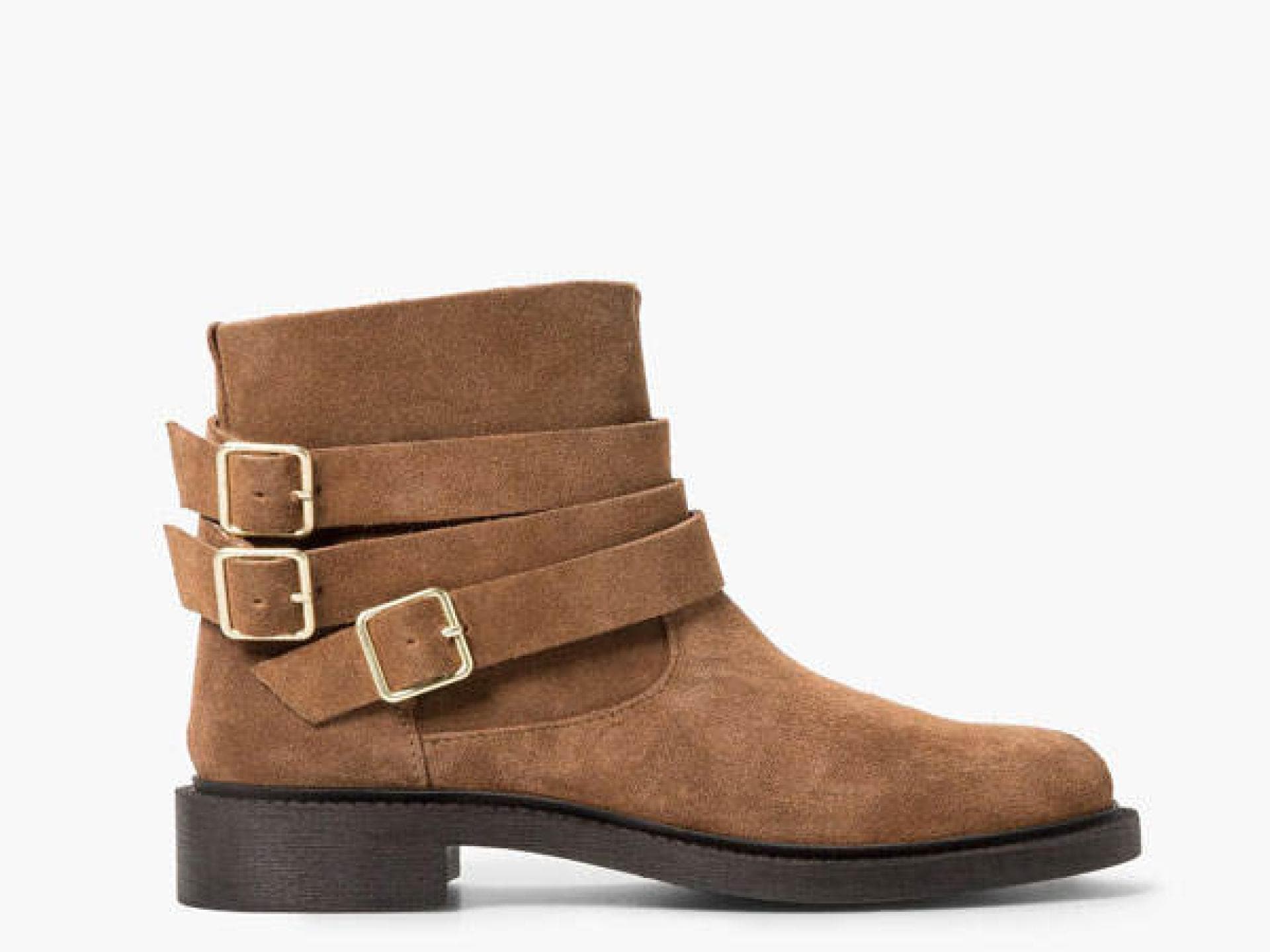 Stiefeletten mit Schnallen von Mango