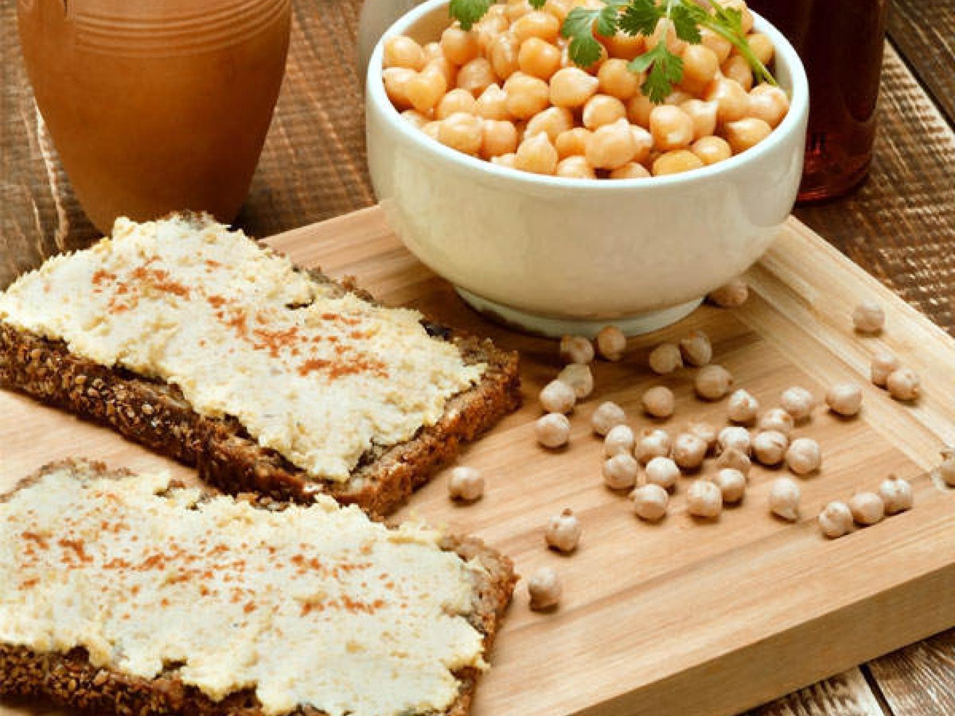 Hummus: gesundes Pausenbrot