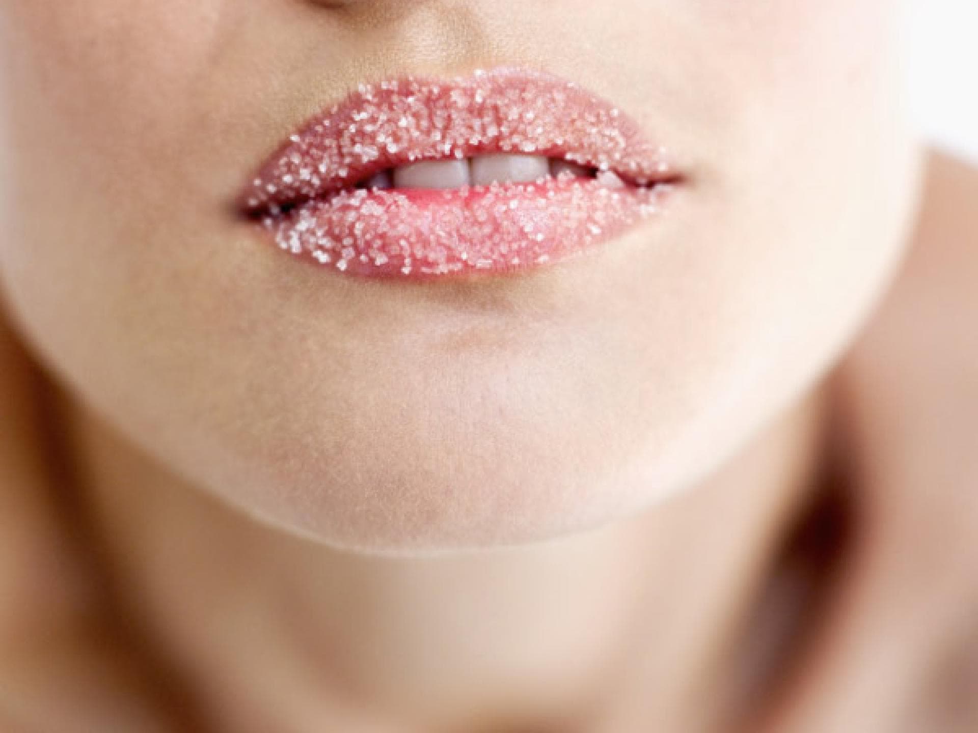 Massage für die Lippen Massage für die Lippen