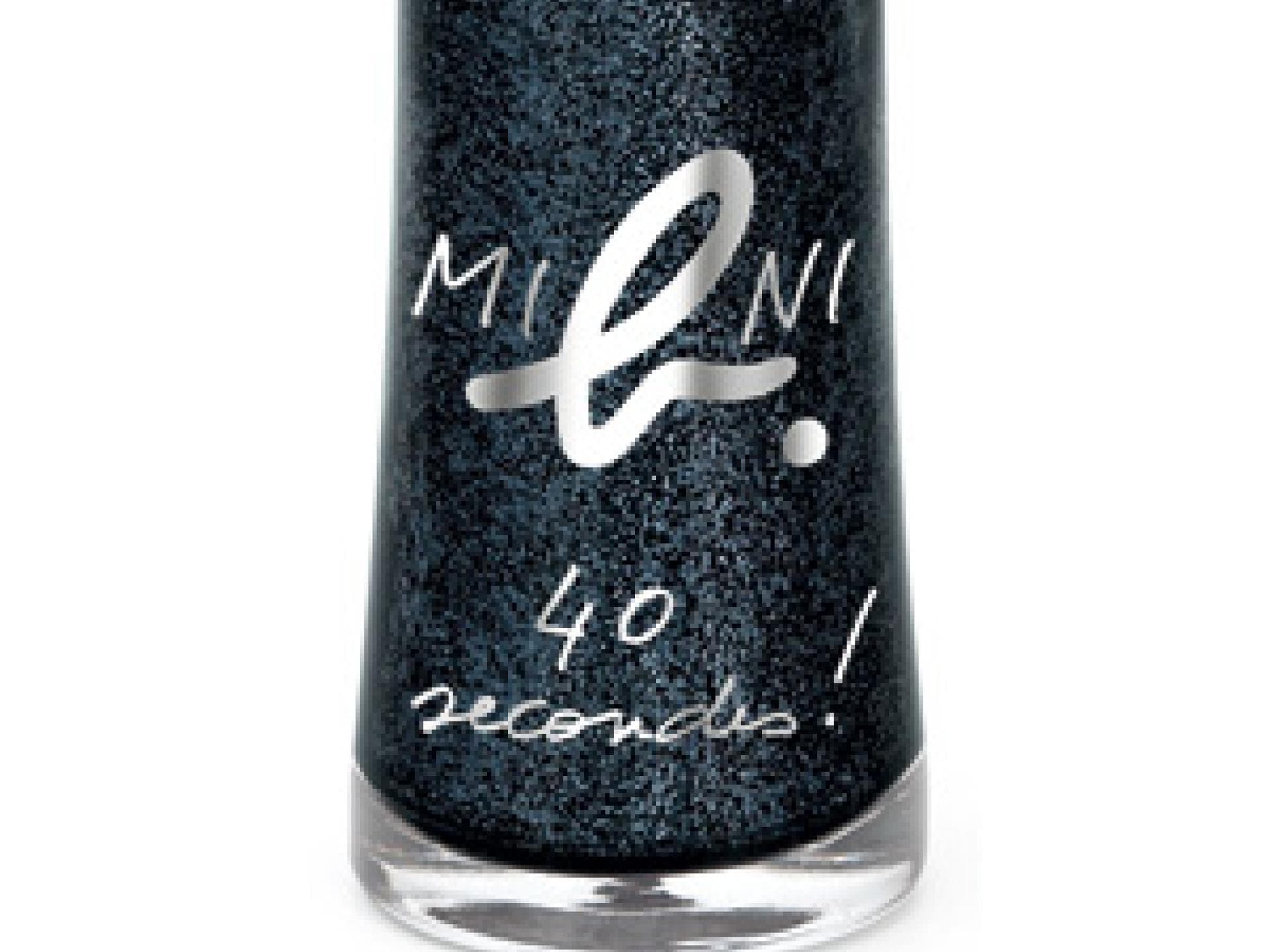 Glam Chic: Schwarz schimmernder Nagellack