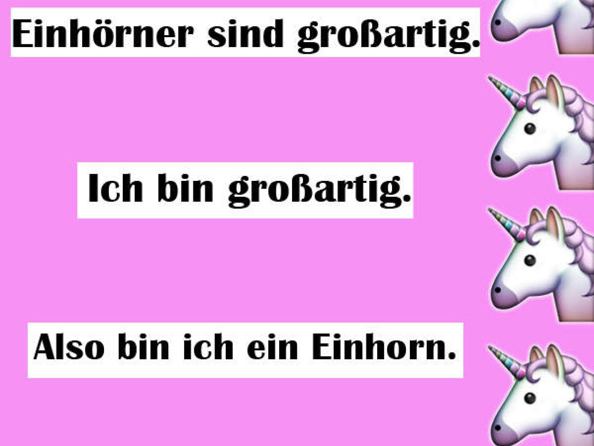 #GroßartigesEinhorn #GroßartigesEinhorn