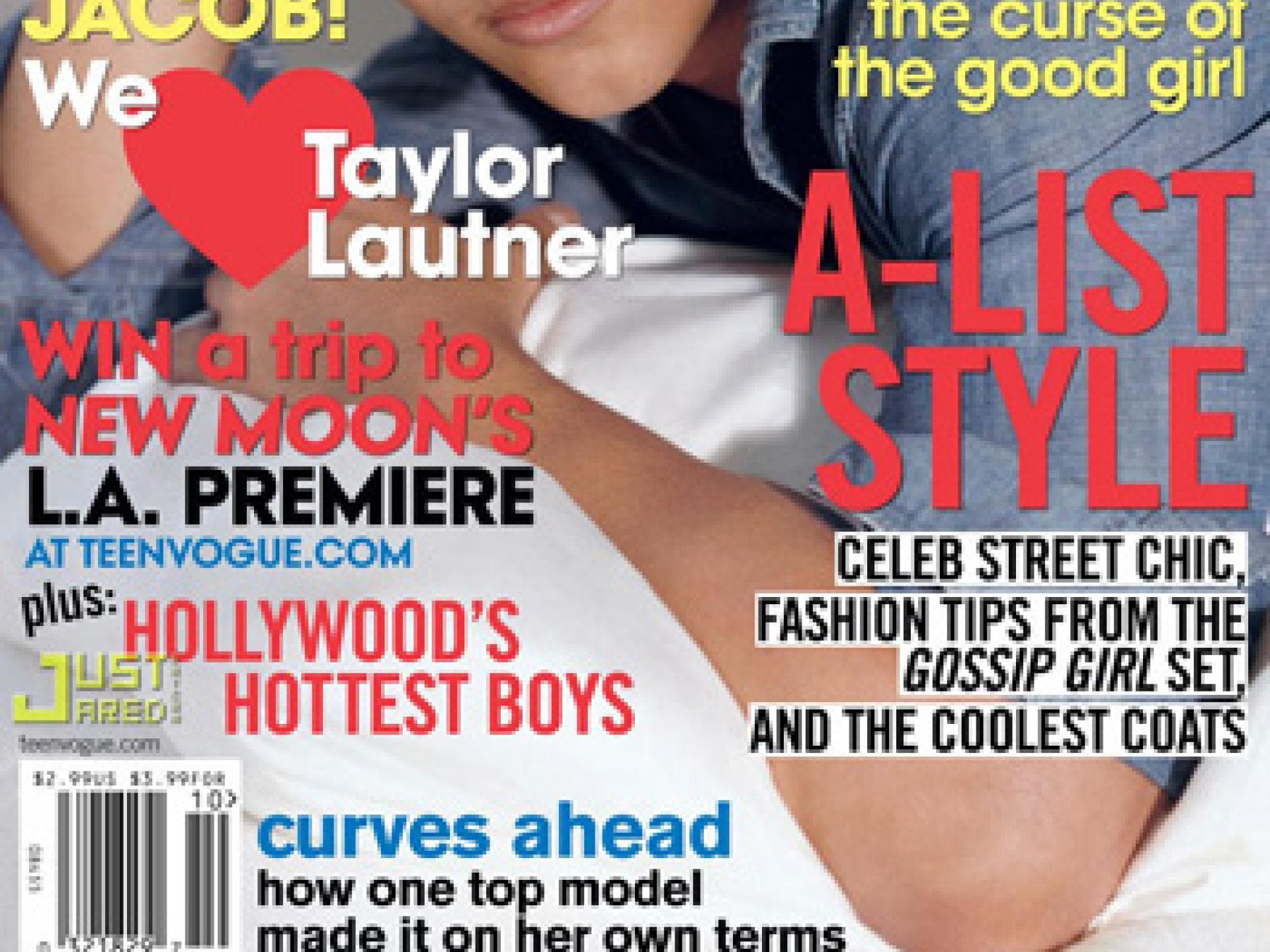 Taylor auf dem Teen Vogue Cover