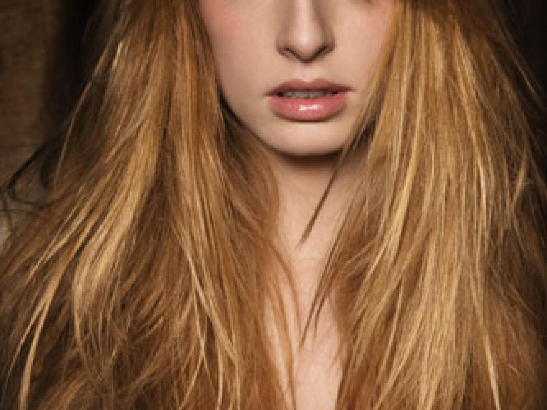 Cooler Look für langes Haar