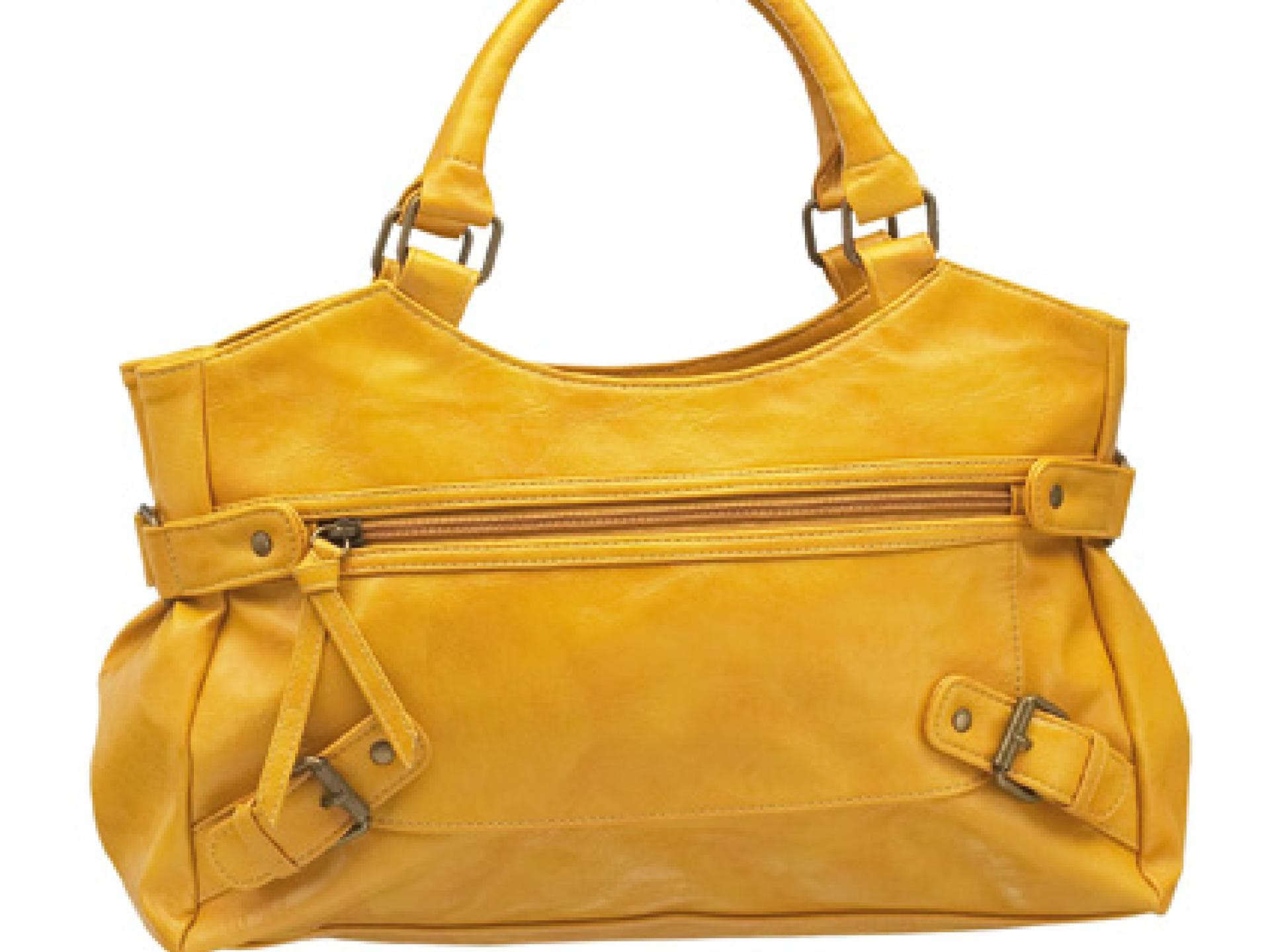 Handtasche von Deichmann in Senfgelb Handtasche von Deichmann in Senfgelb
