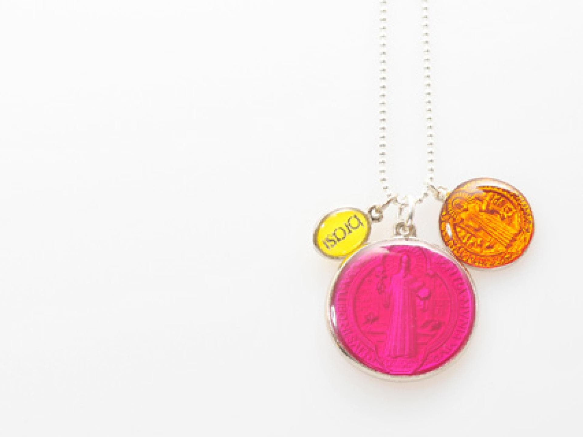 Dreifarbige Kette von Brasi&Brasi