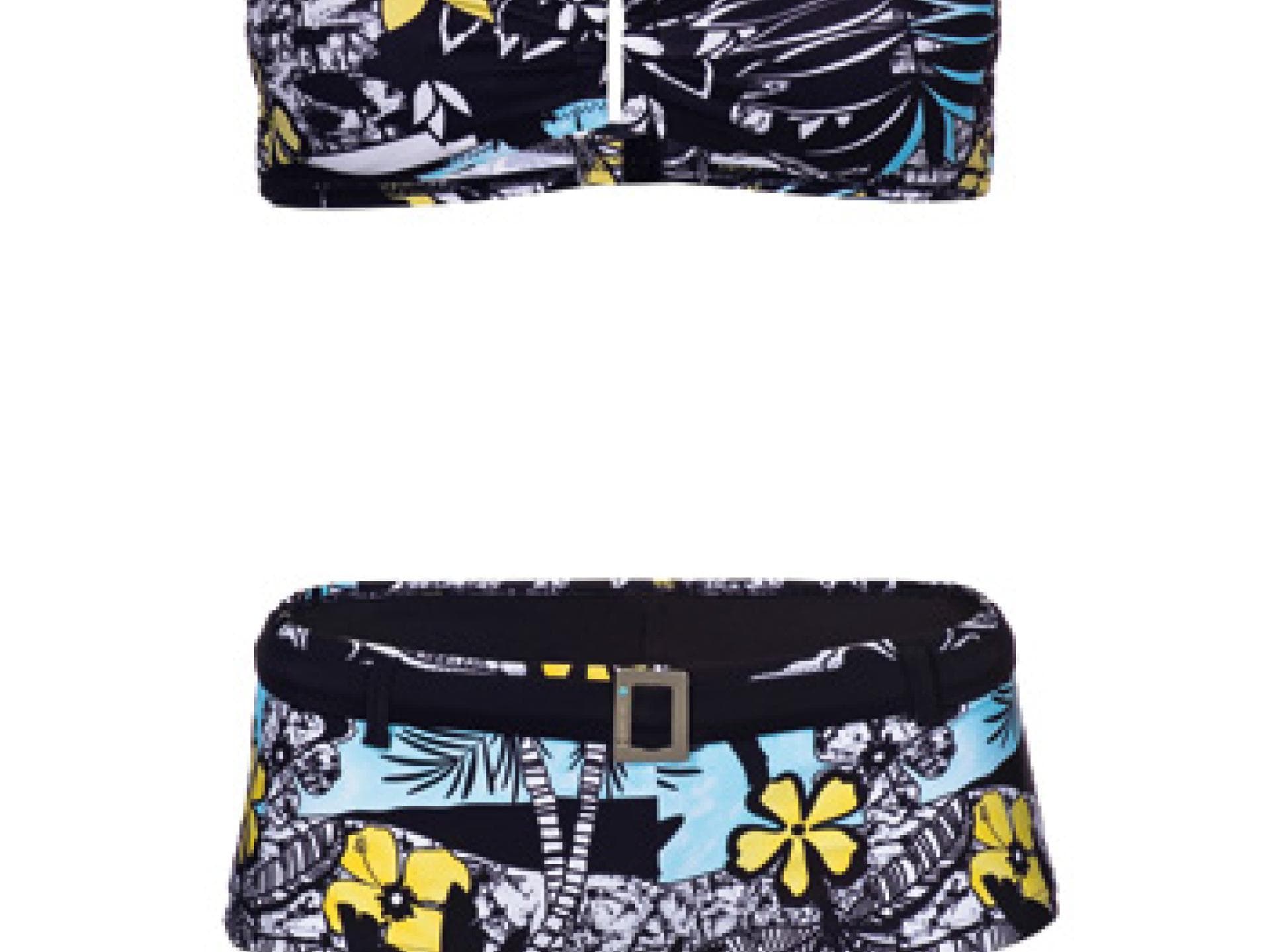 Bikini mit Blumenmuster von New Yorker