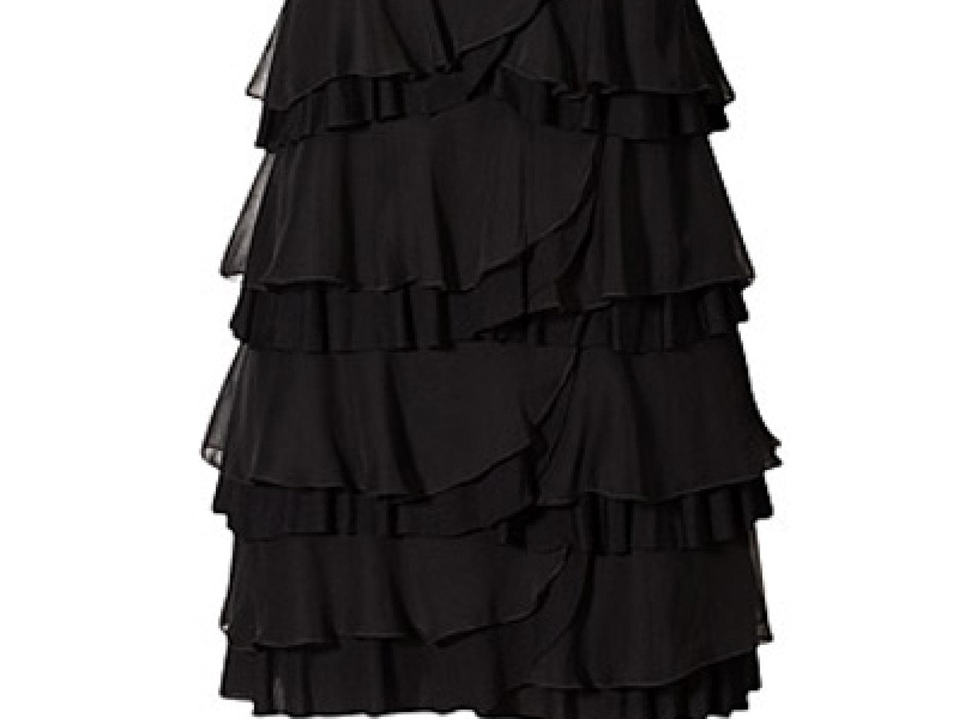 Schwarzes romantisches Top von H&M