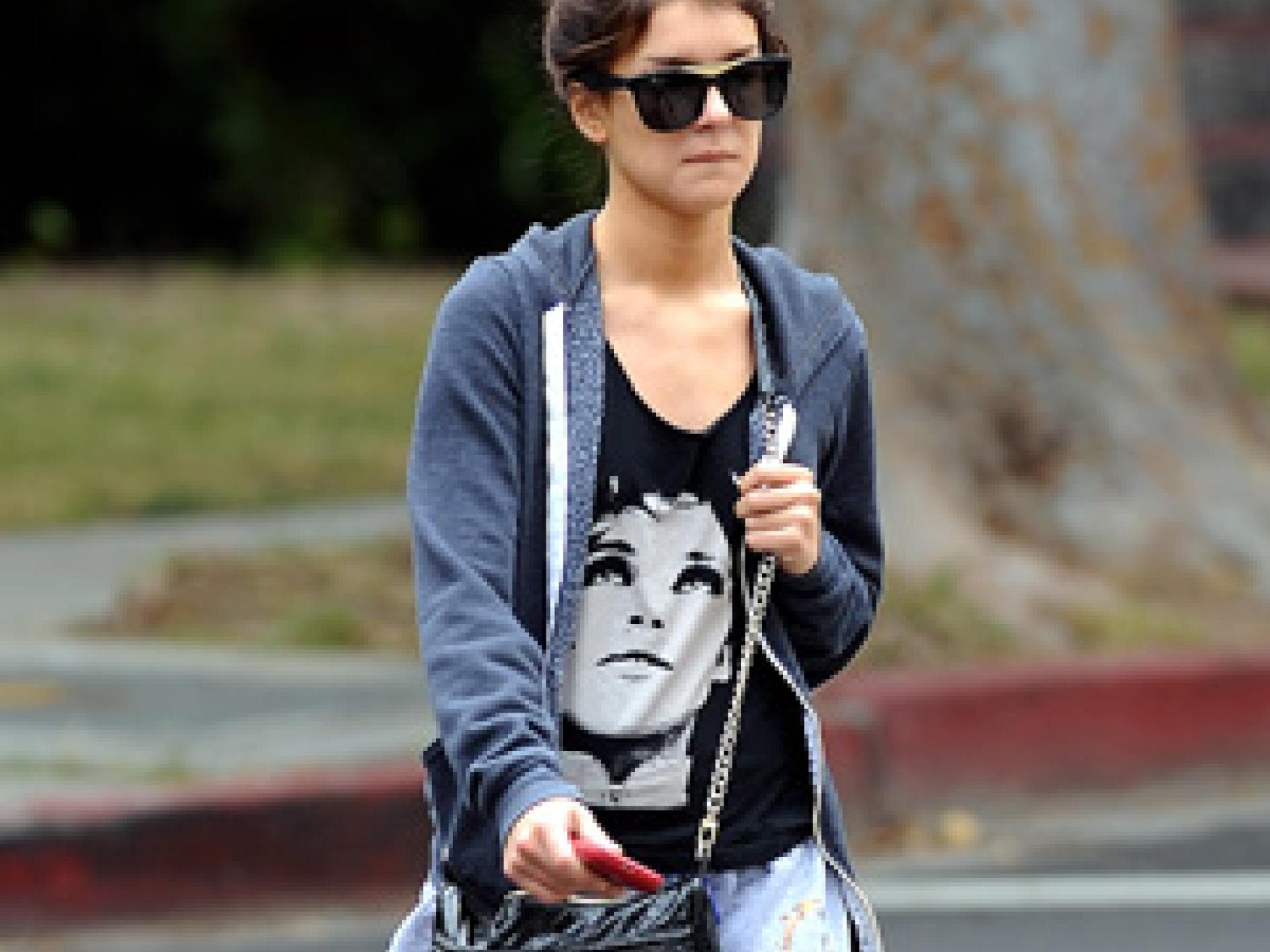 Shenae Grimes im Schlabber-Outfit