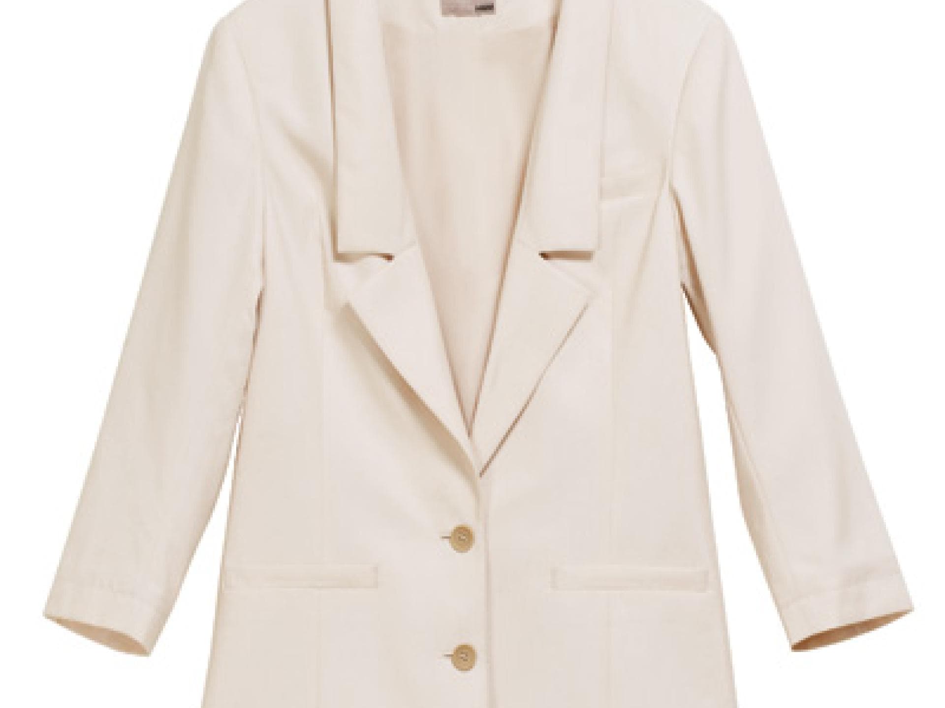 Weißer Oversize Blazer von H&M