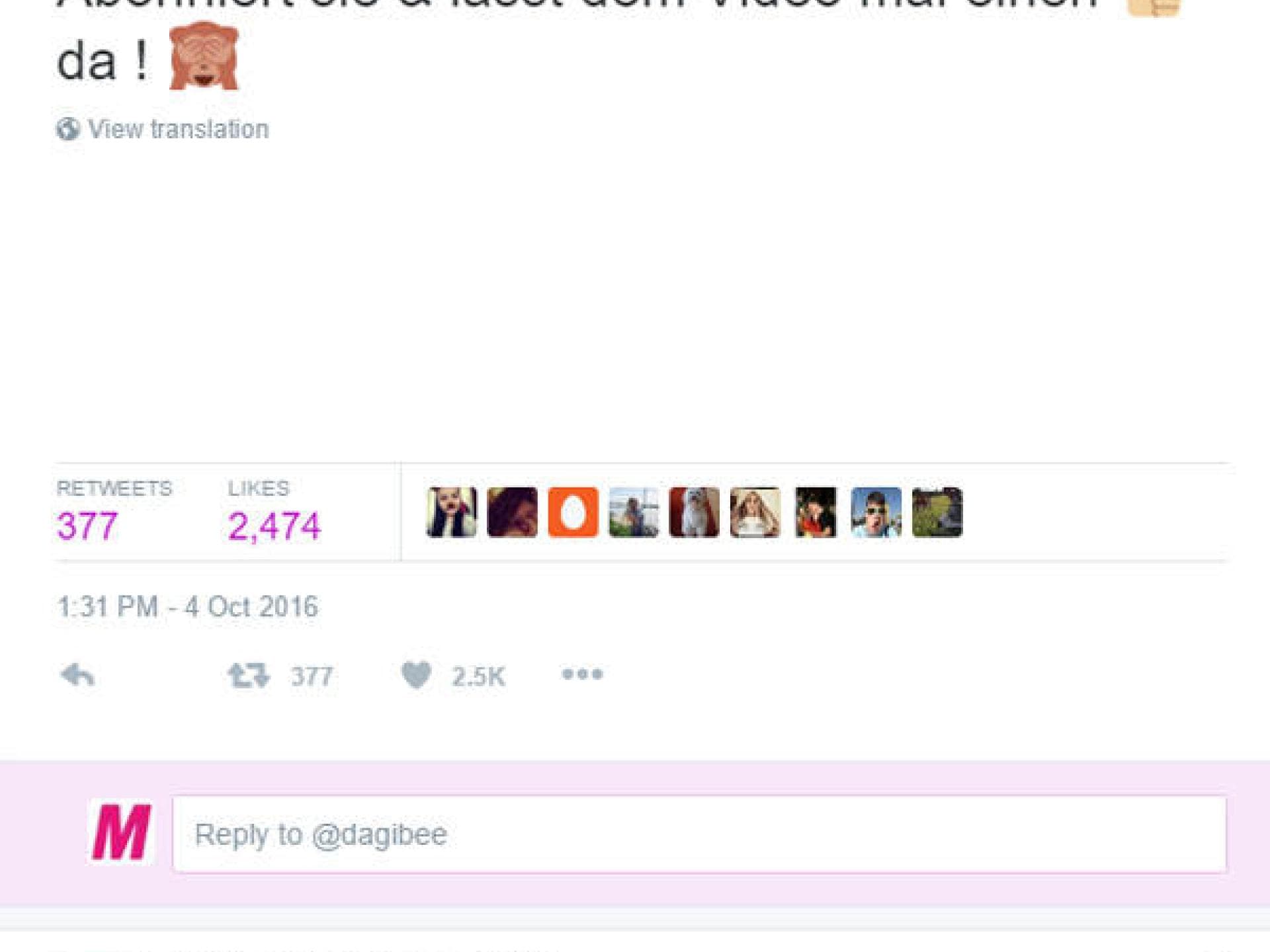 Dagis Cousine hat nun einen YouTube-Kanal