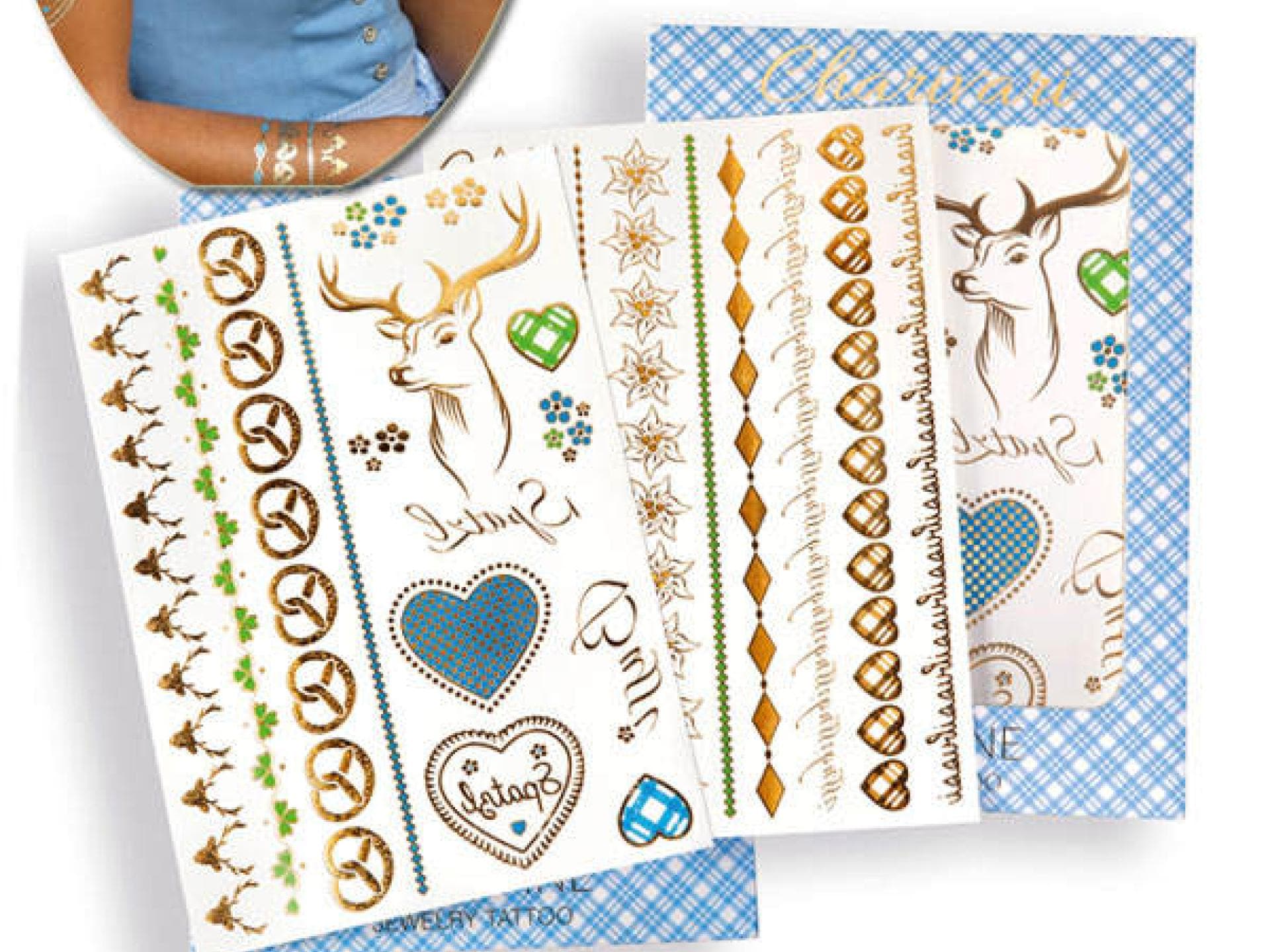 Flash-Tattoos für das Oktoberfest Flash-Tattoos für das Oktoberfest