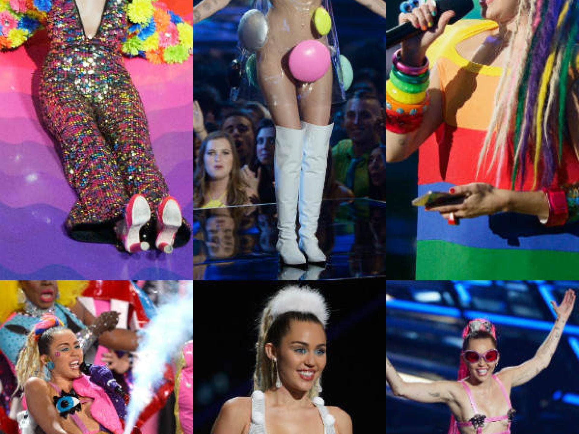 Miley Cyrus: Alle Outfits bei den MTV VMAs 2015 Miley Cyrus: Alle Outfits bei den MTV VMAs 2015