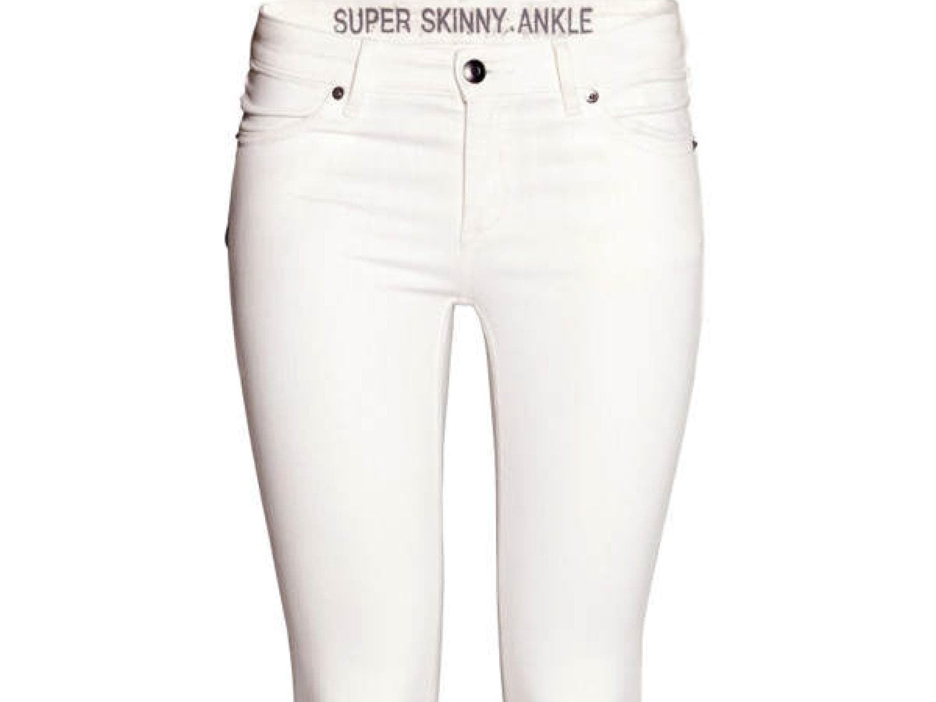 Weiße Skinny-Jeans von H&M