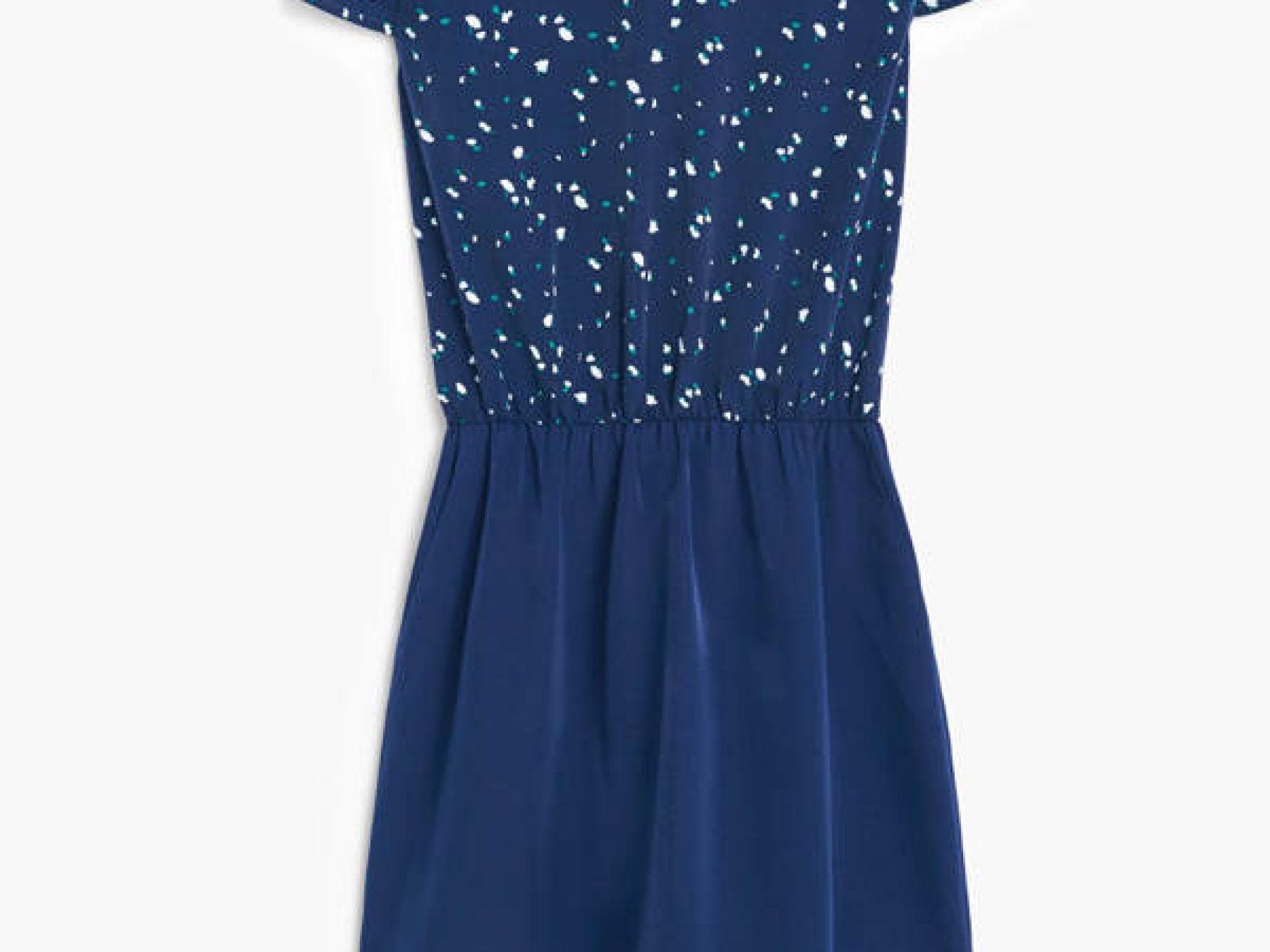 Kleid von Mango in dunkelblau Kleid von Mango in dunkelblau