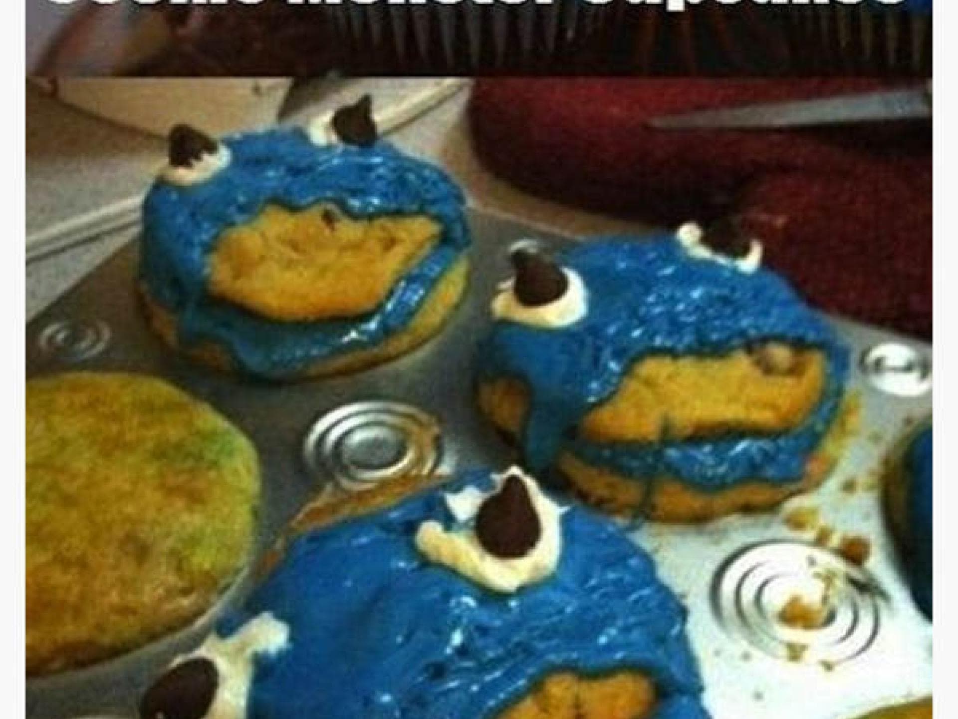 Krümelmonster-Kekse