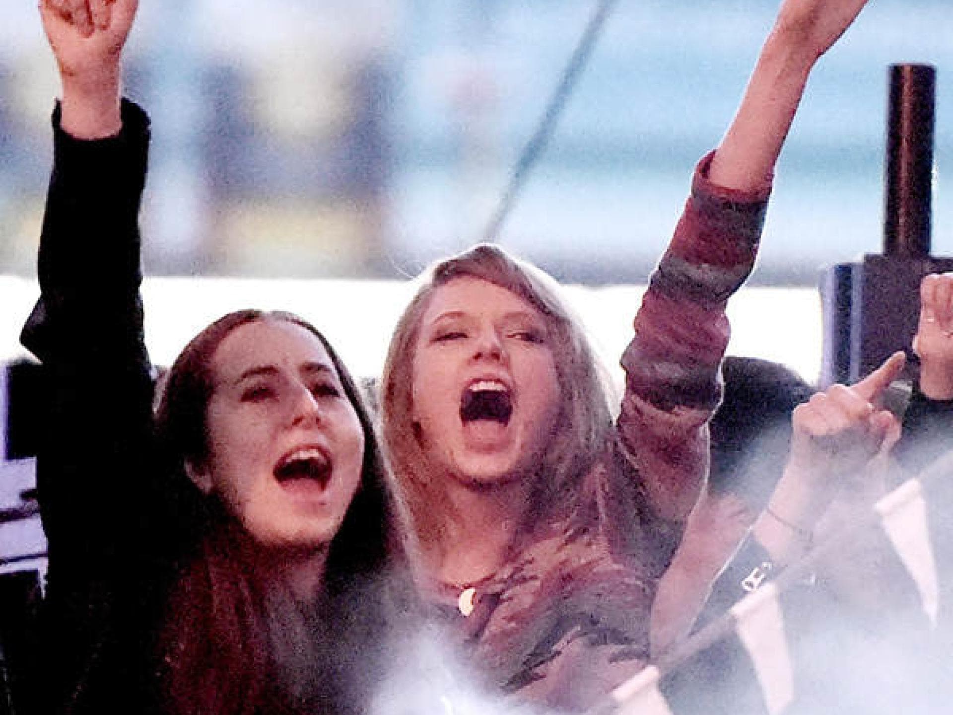 Sie geht ab zu seiner Musik