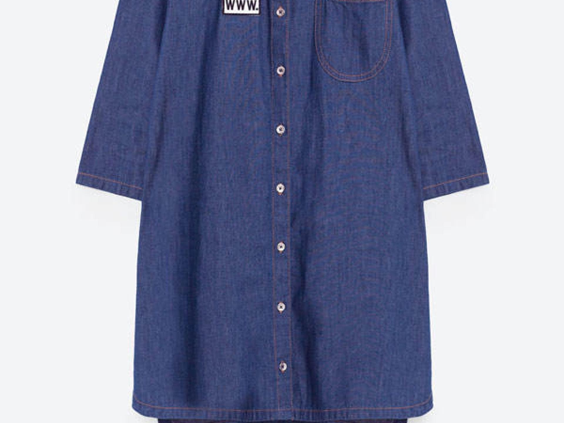 Jeanskleid von Zara Jeanskleid von Zara