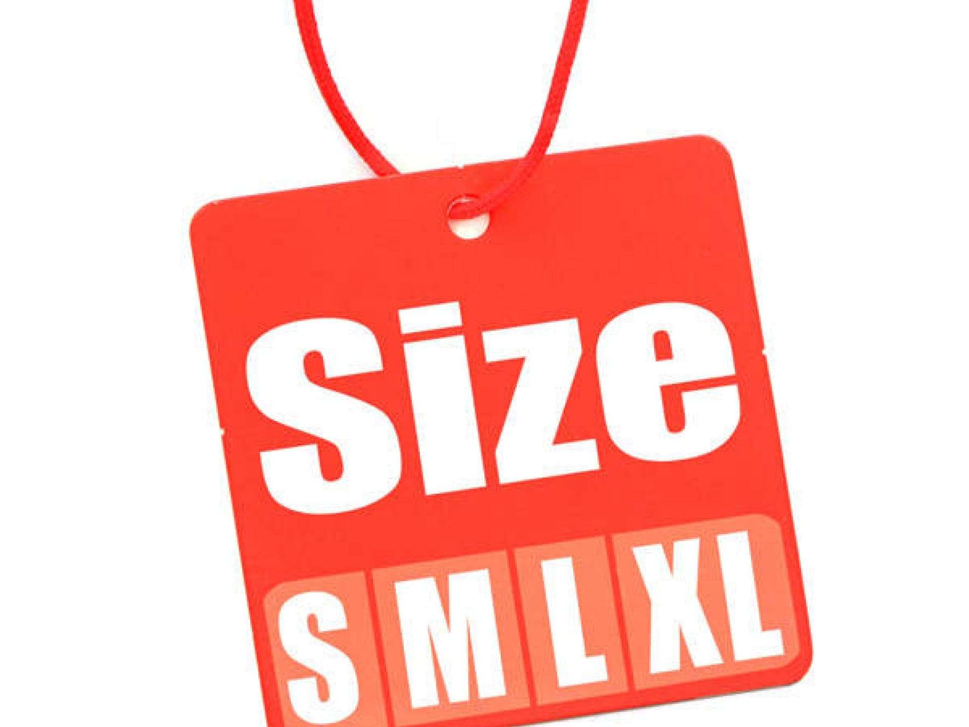 2. Du weißt nicht, welche Größe du hast 2. Du weißt nicht, welche Größe du hast