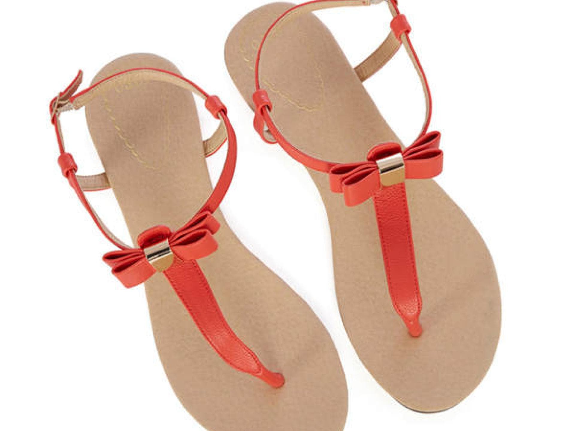 Sandale von Oasis mit Schleife