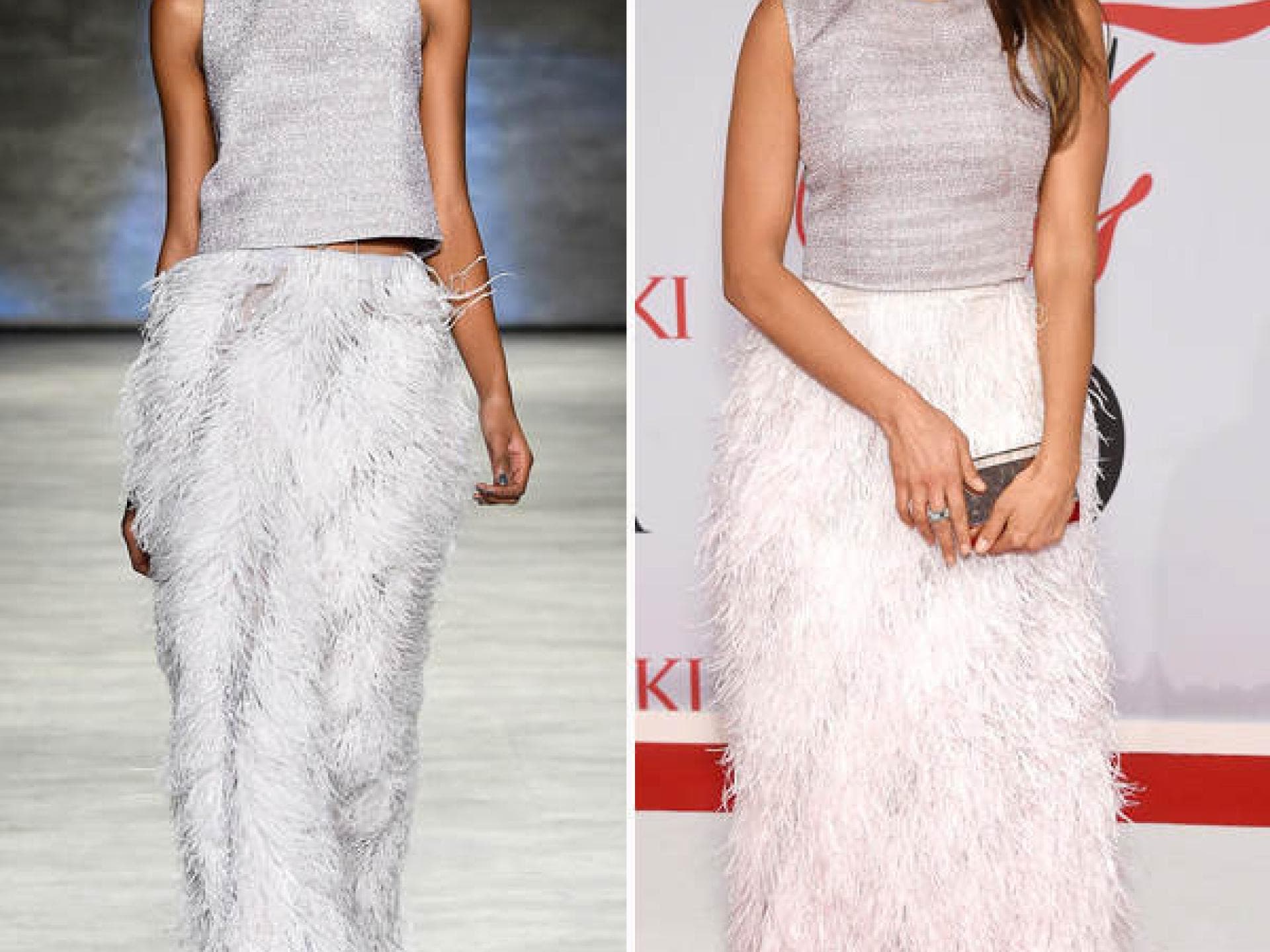 Nina Dobrev In Lela Rose