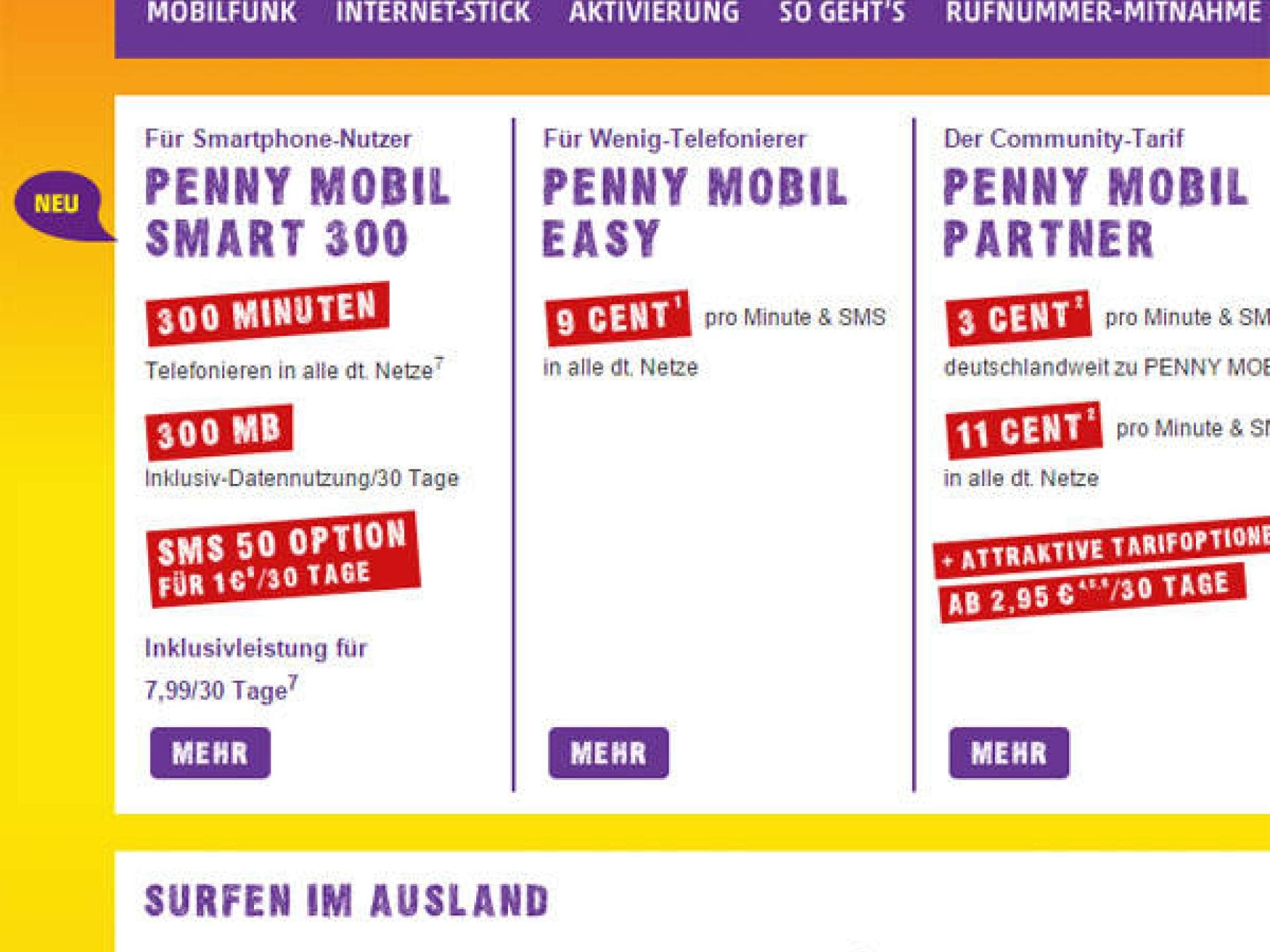 Penny Mobil Smart 300