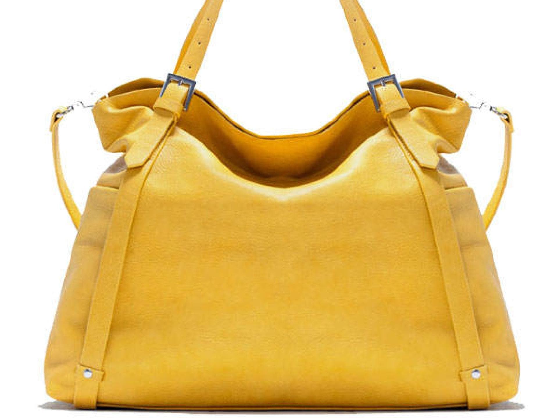 Gelbe Tasche von Zara Gelbe Tasche von Zara
