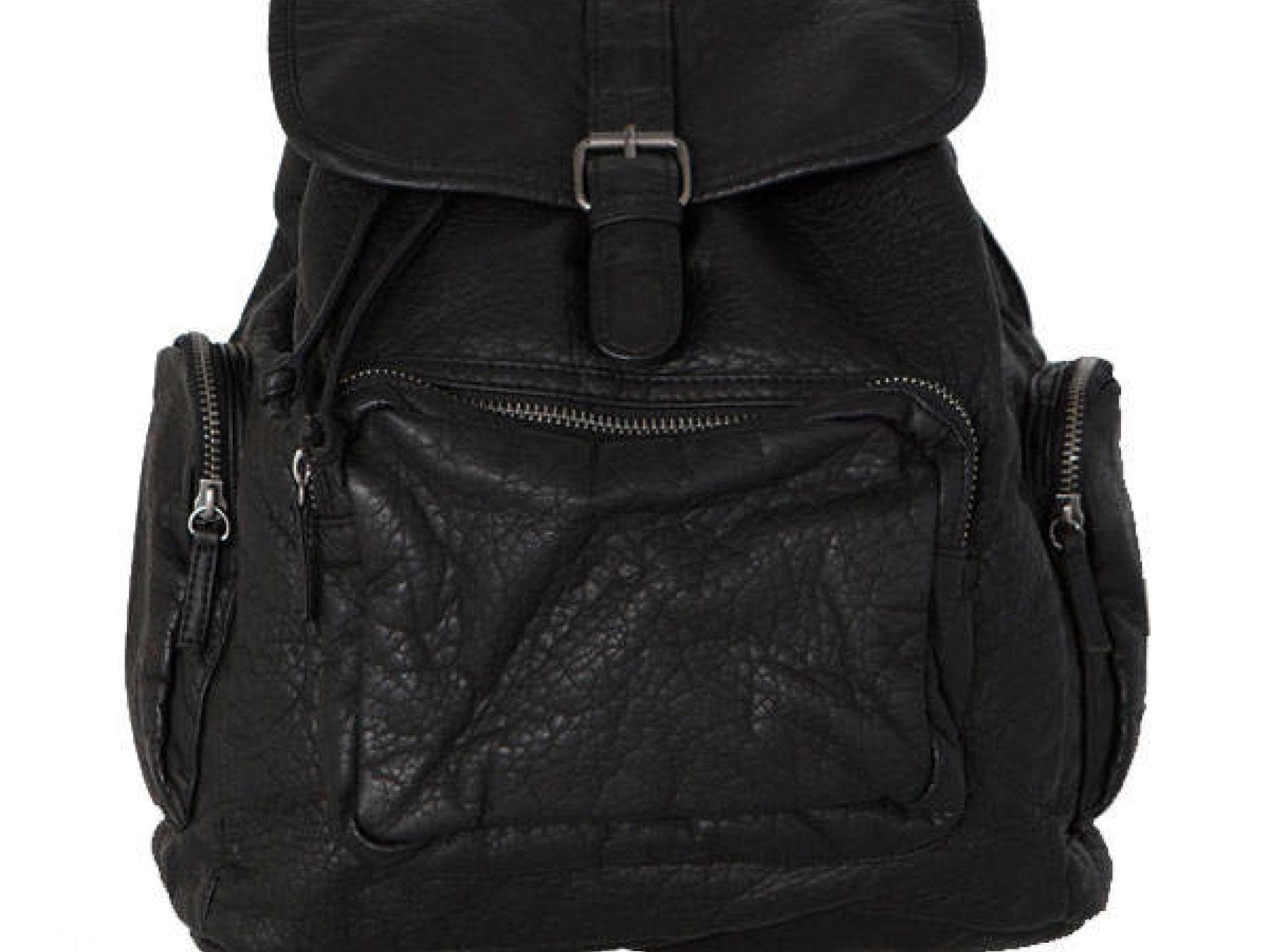Schwarzer Rucksack von Bershka.de