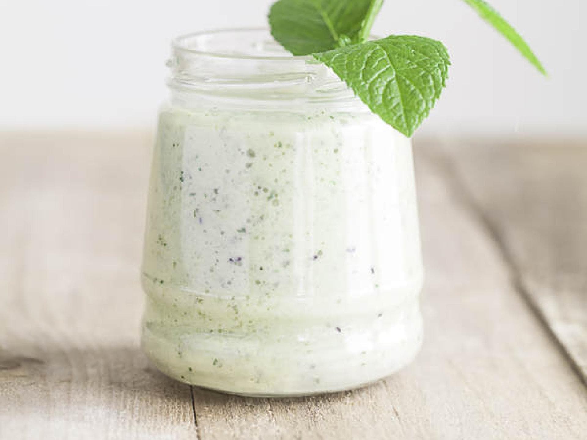 Pikanter Smoothie mit Minze Pikanter Smoothie mit Minze