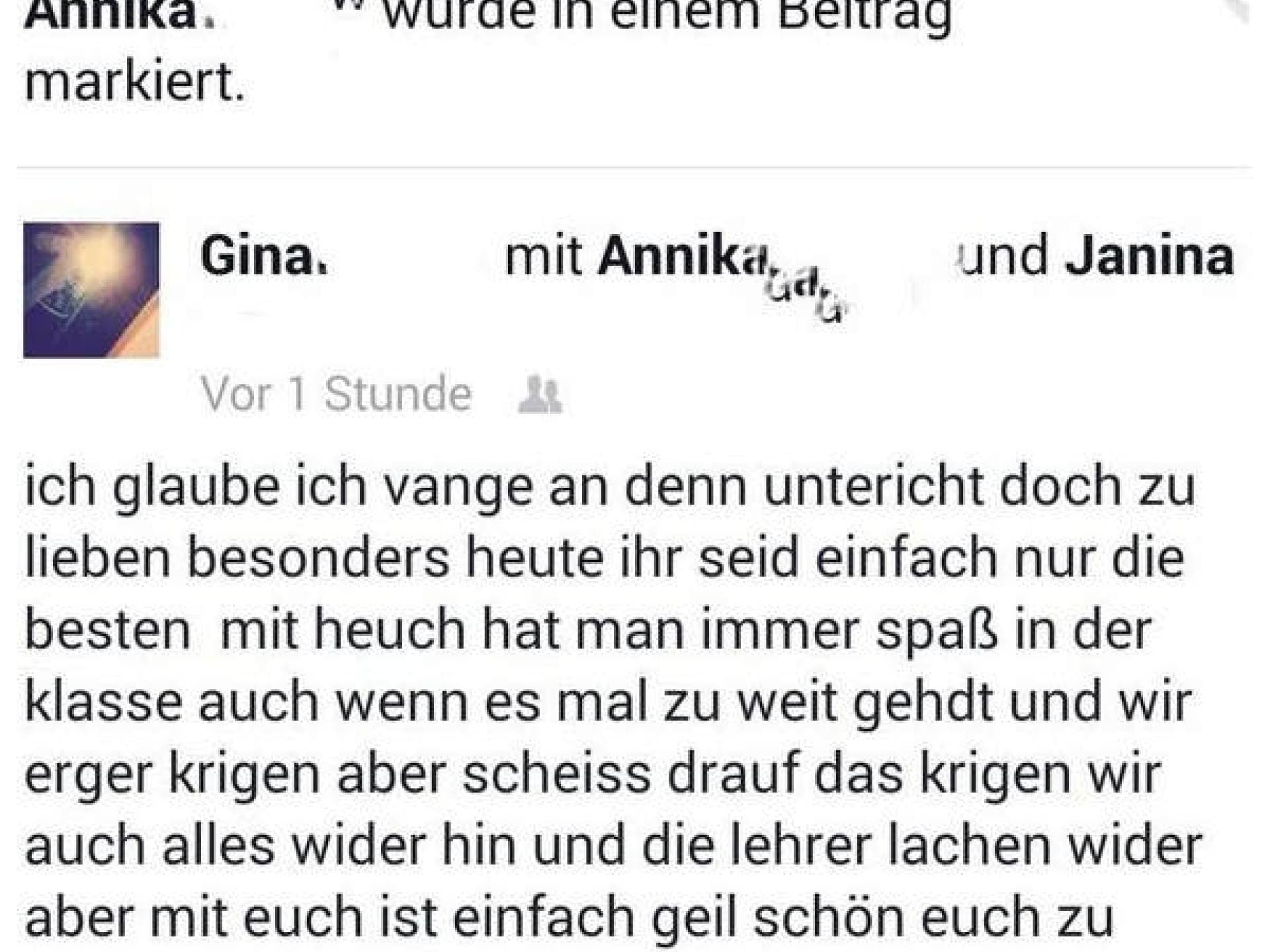 Ratschläge via Facebook
