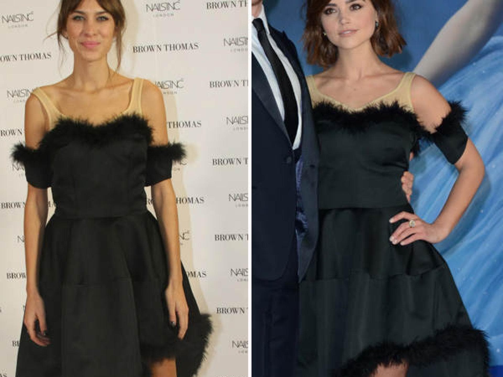 Alexa Chung vs. Jenna Louise-Coleman