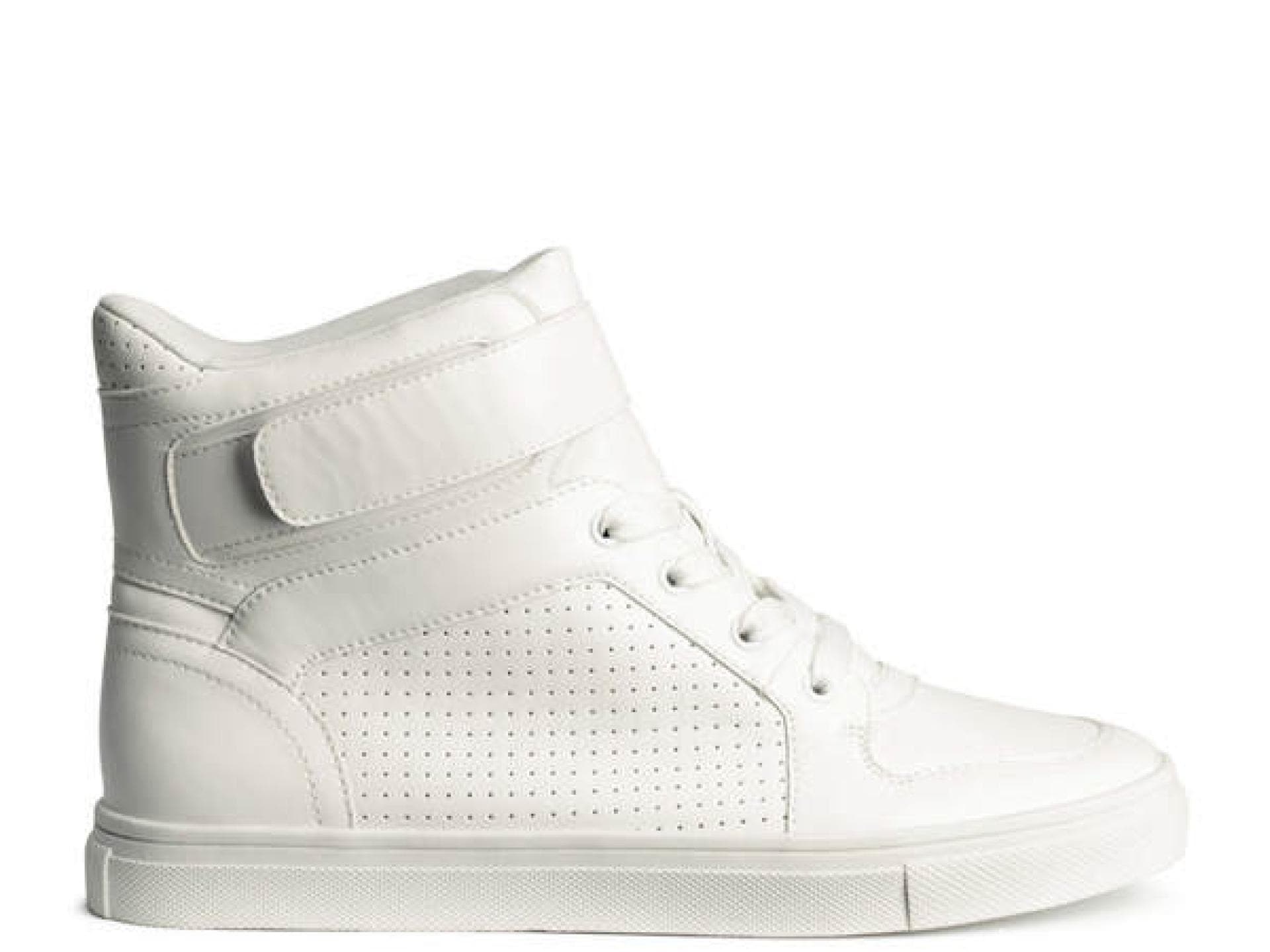 Weiße H&M-Fashion-Sneaker