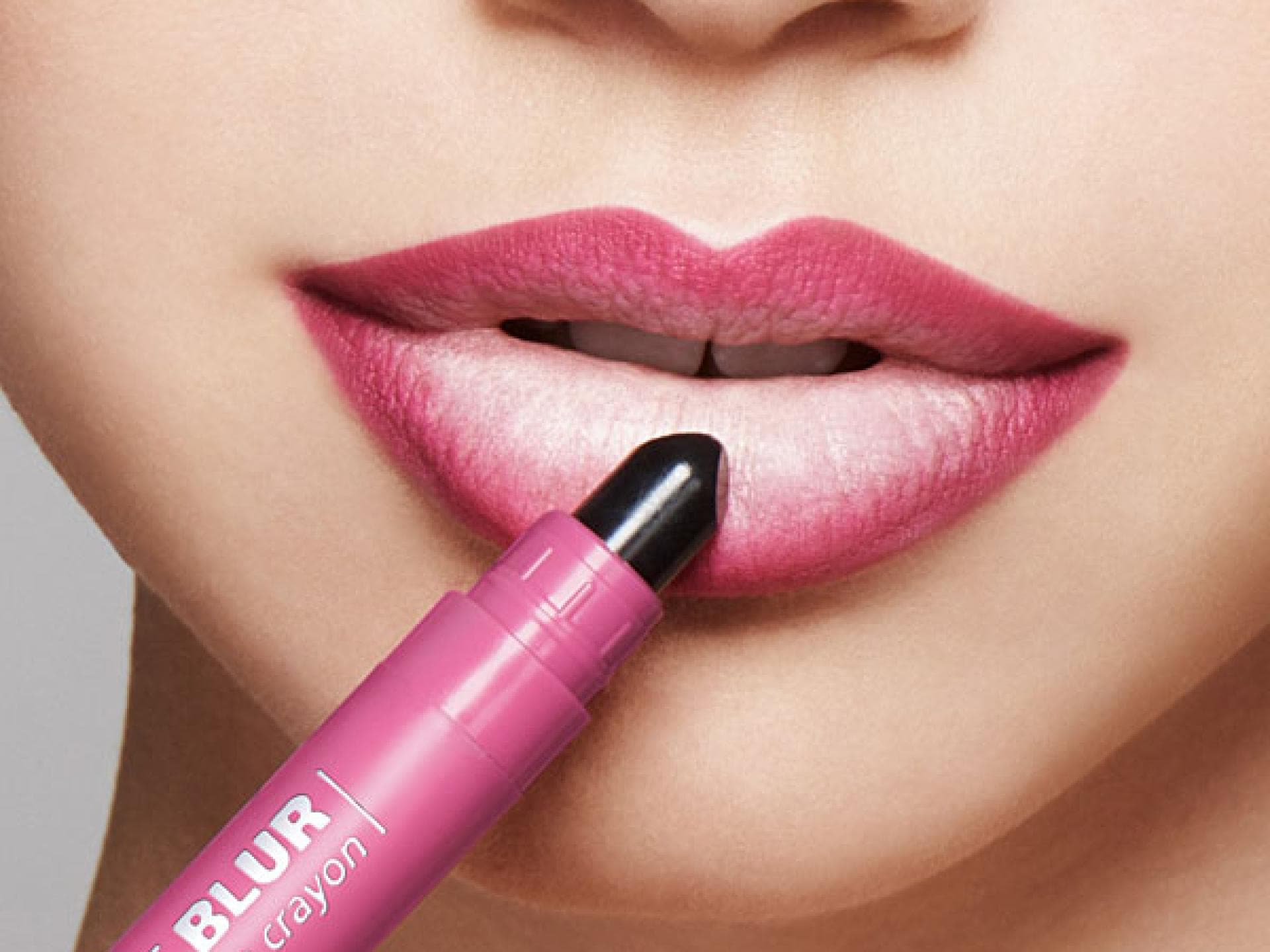 Lippen im Blur-Look Lippen im Blur-Look